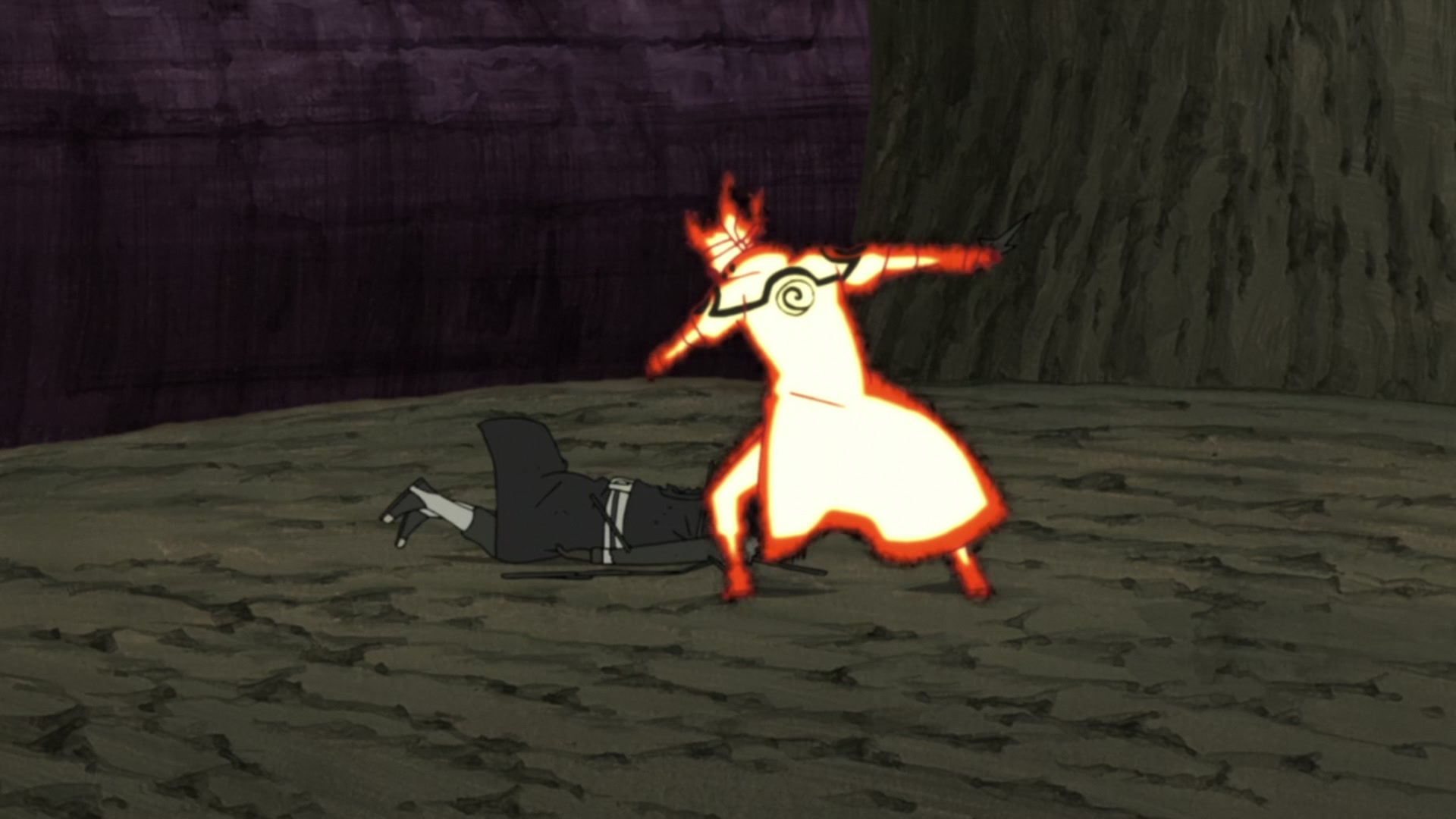 Naruto: Shippuden Ep 375: Kakashi vs. Obito @ 00:18:21