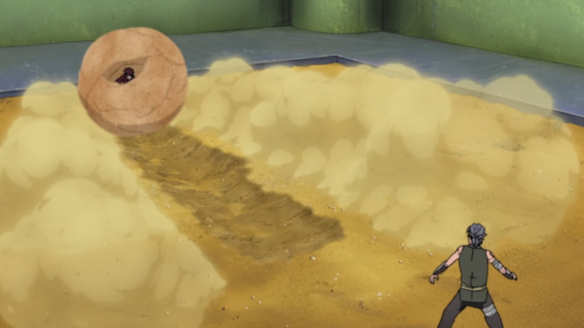 Naruto: Shippuden Ep 399: Demon Desert Survival @ 00:02:12