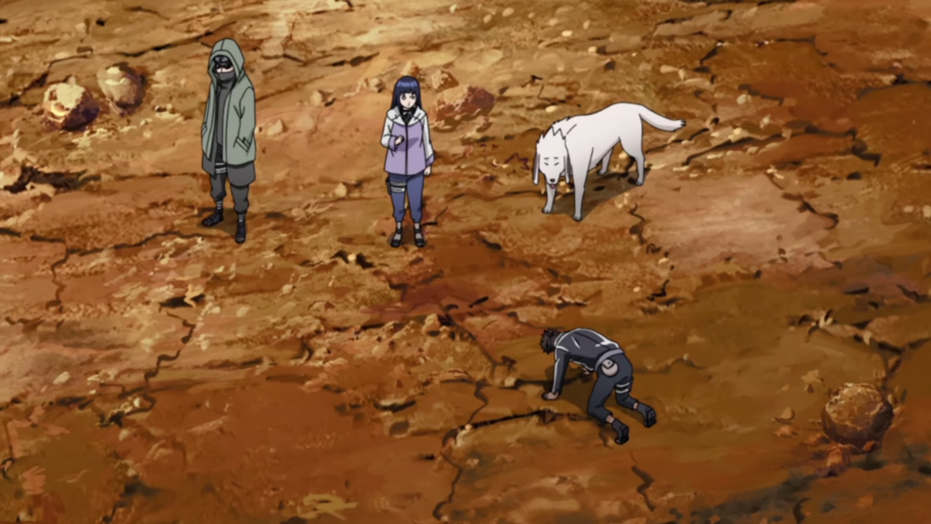 Naruto: Shippuden Ep 403: Unwavering Guts @ 00:04:53