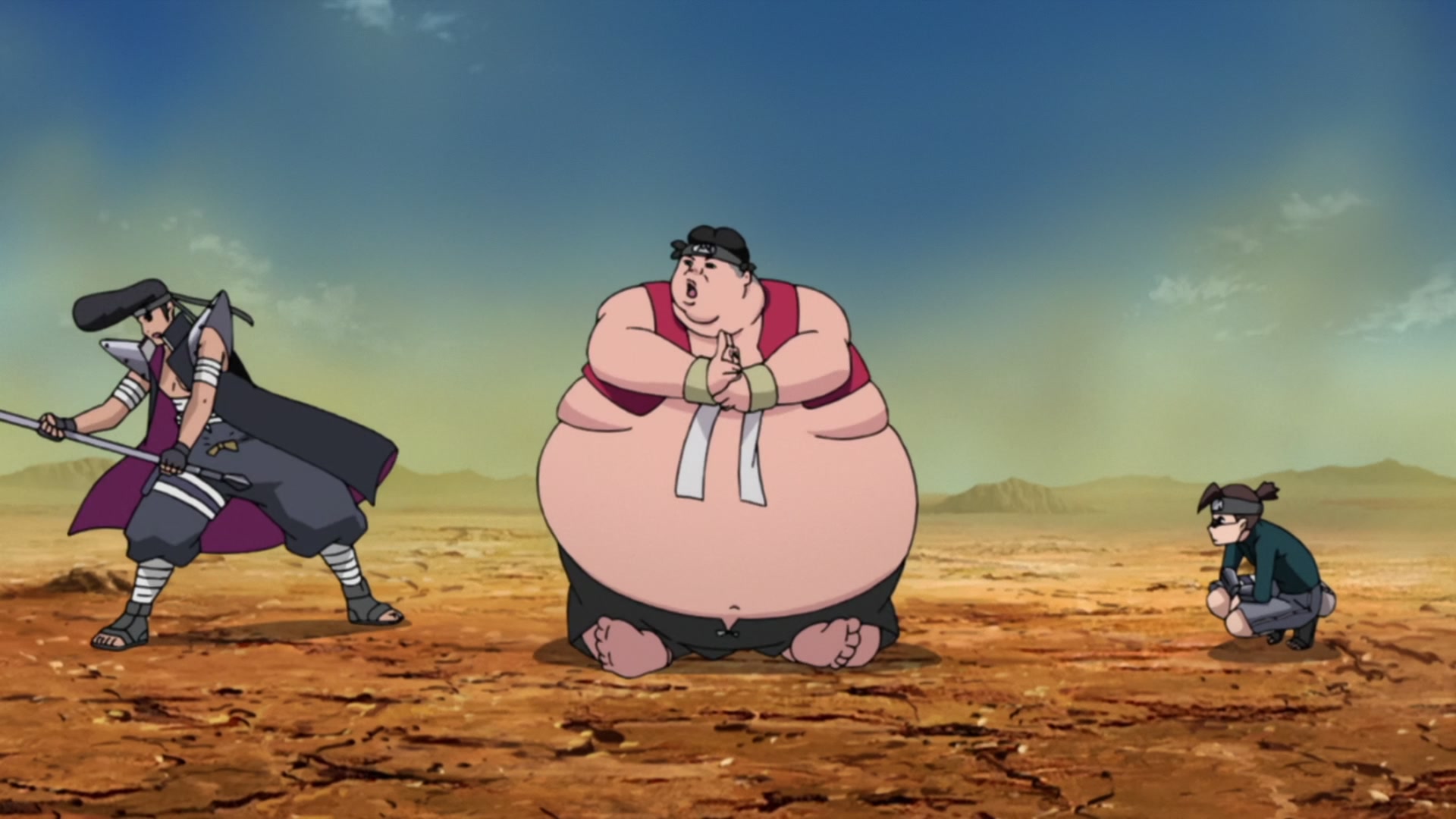 Naruto: Shippuden Ep 403: Unwavering Guts @ 00:08:06