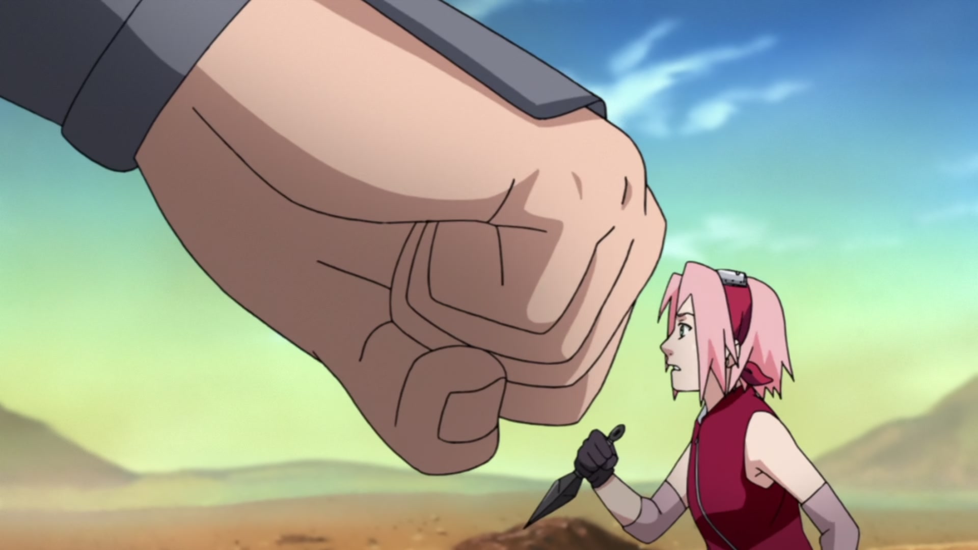 Naruto: Shippuden Ep 409: Their Backs @ 00:01:48