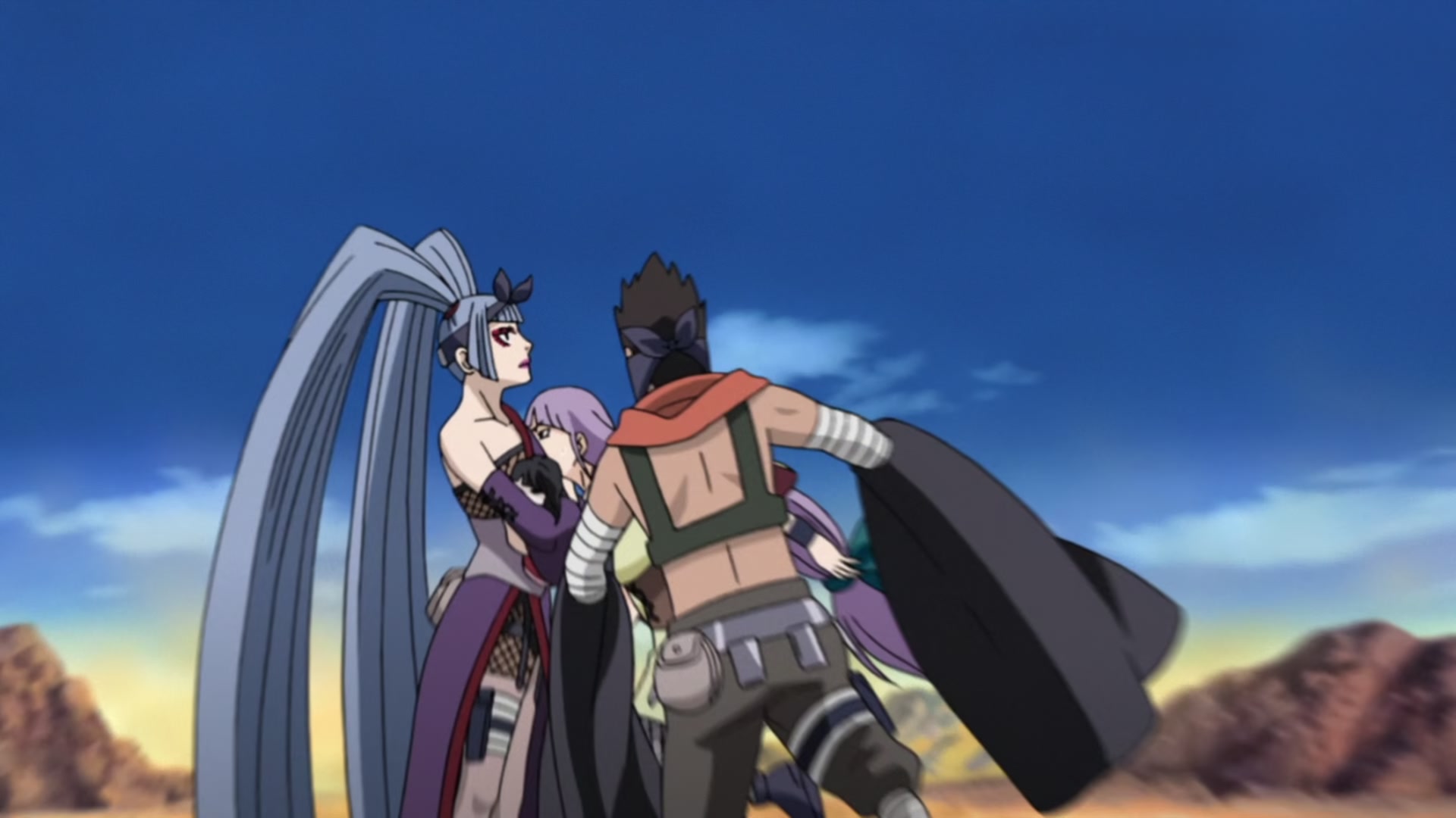 Naruto: Shippuden Ep 409: Their Backs @ 00:03:28