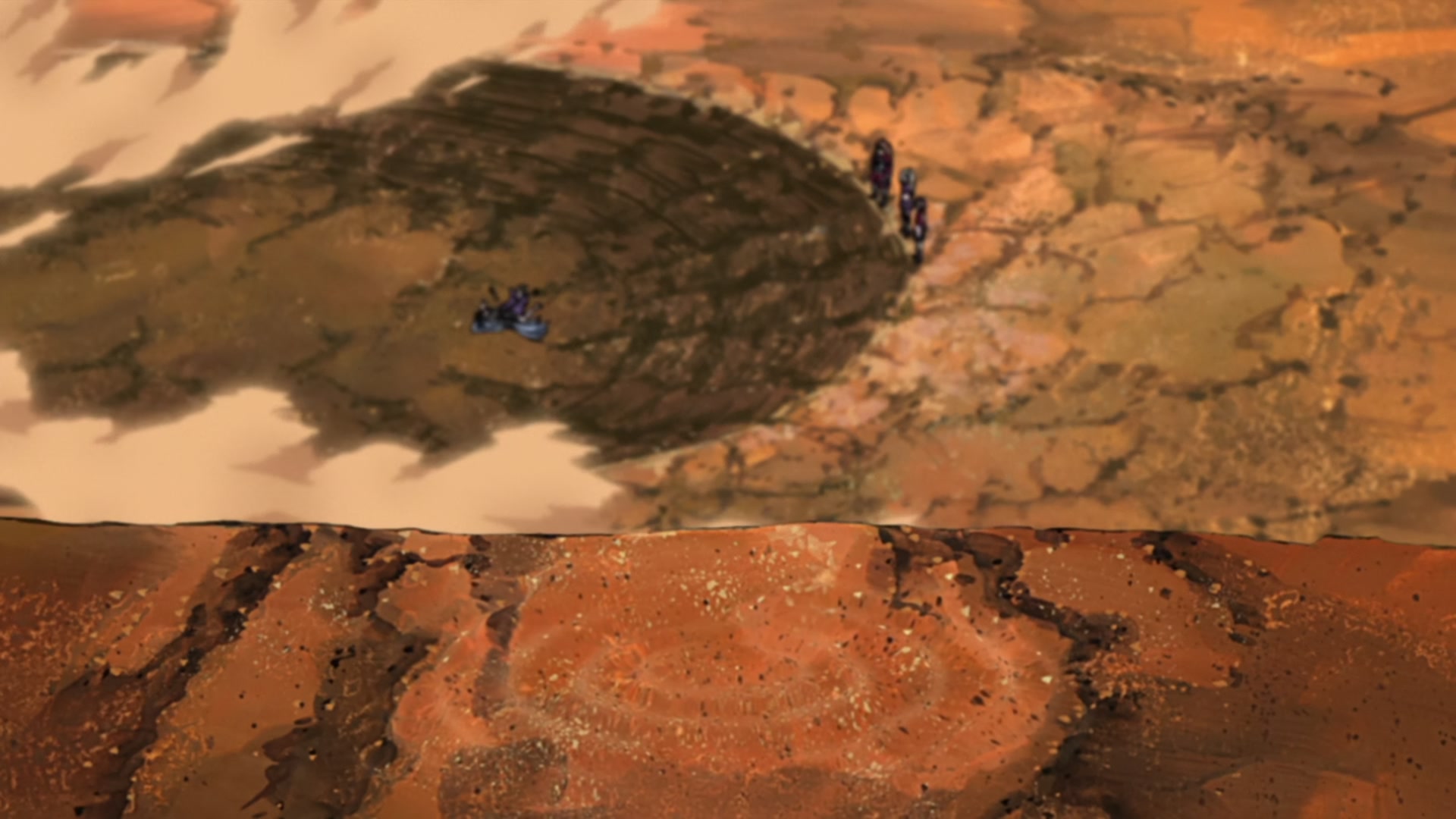 Naruto: Shippuden Ep 409: Their Backs @ 00:04:15