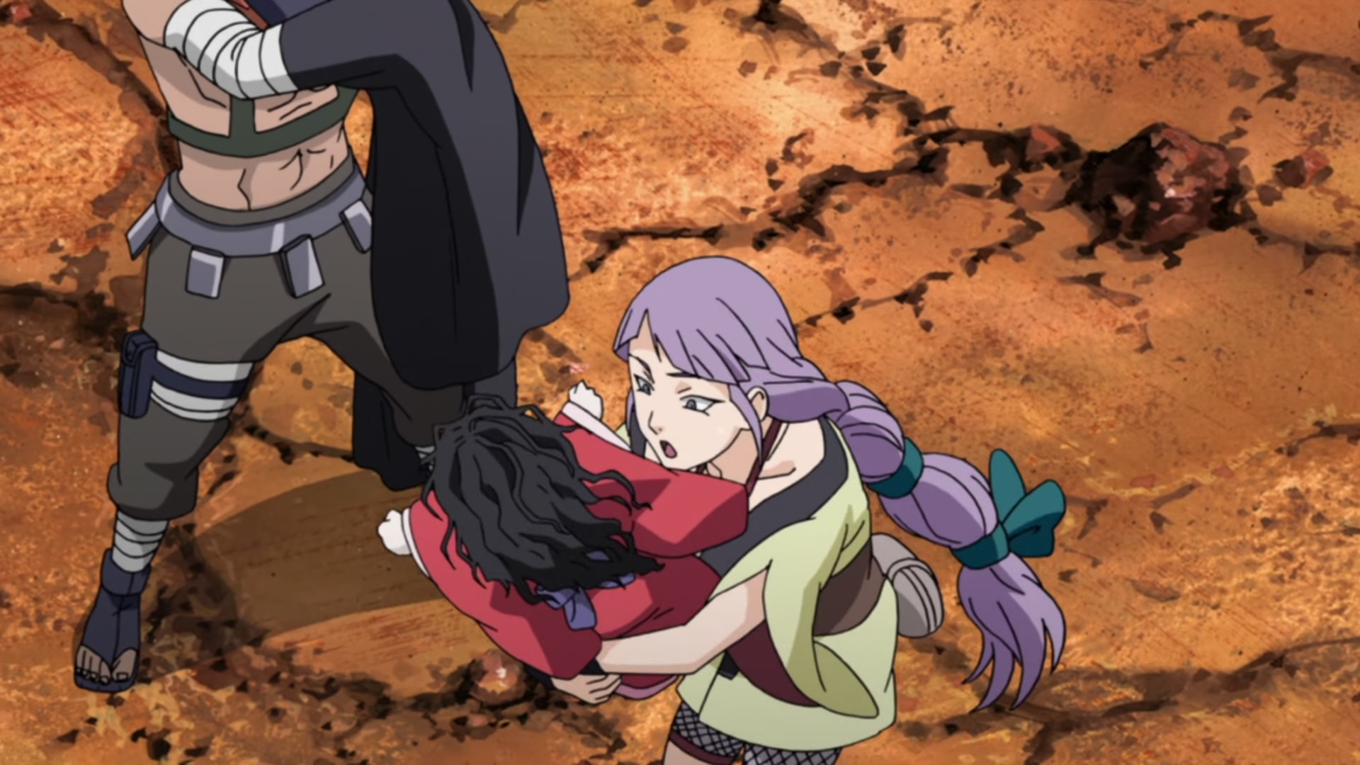 Naruto: Shippuden Ep 409: Their Backs @ 00:04:43