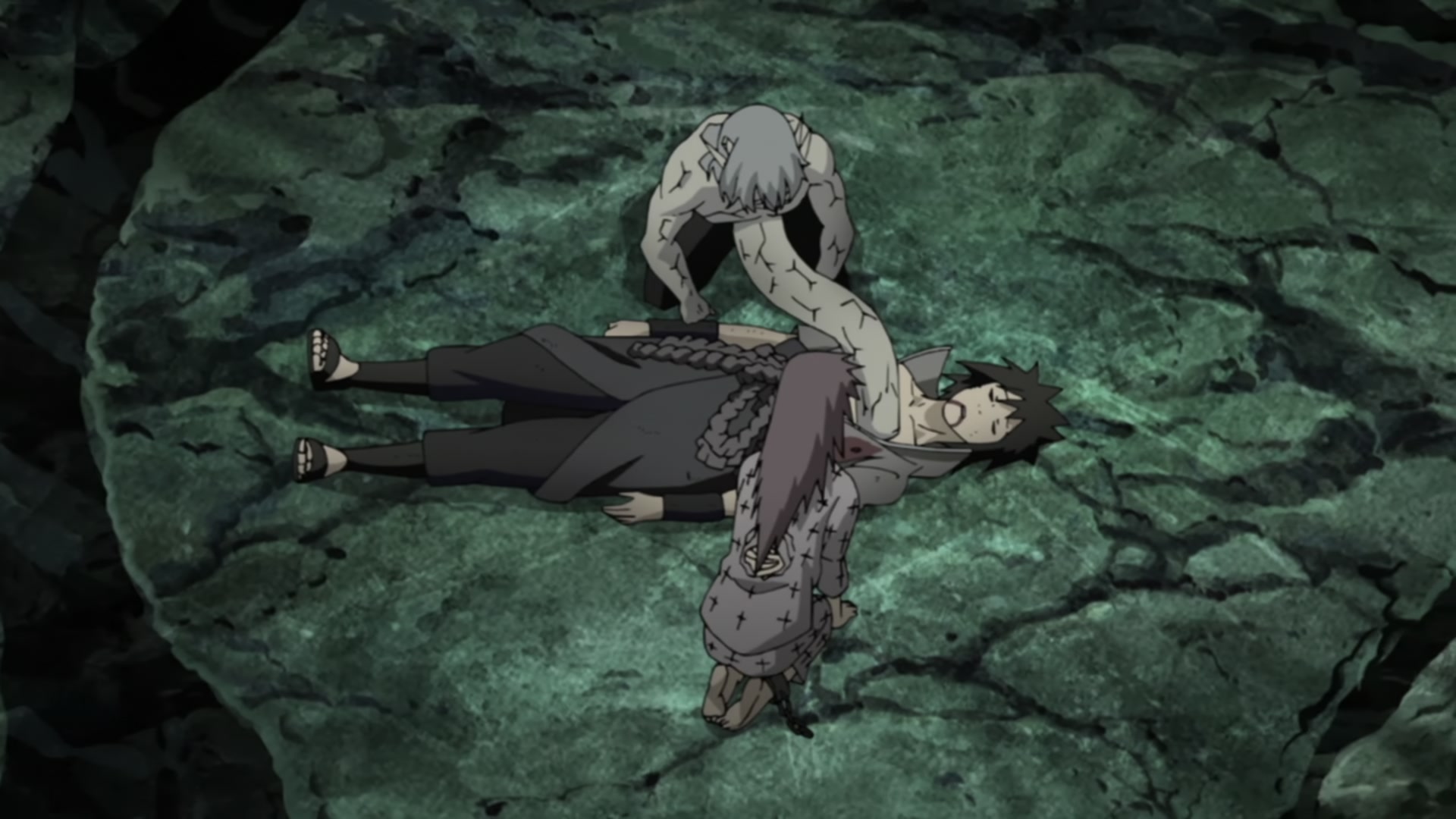 Naruto: Shippuden Ep 418: The Blue Beast vs. Six Paths Madara @ 00:06:46