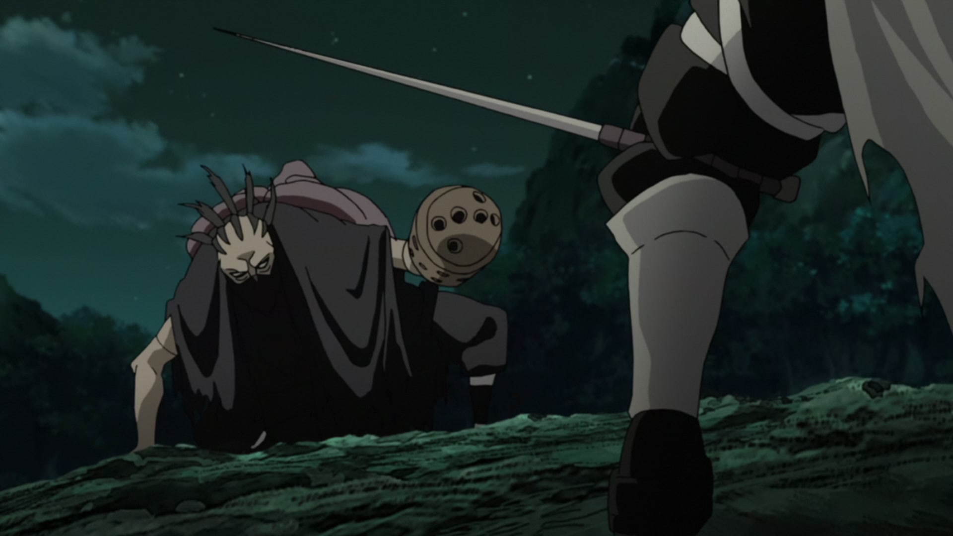 Naruto: Shippuden Ep 430: Killer Bee Rappuden: Part 2 @ 00:02:17