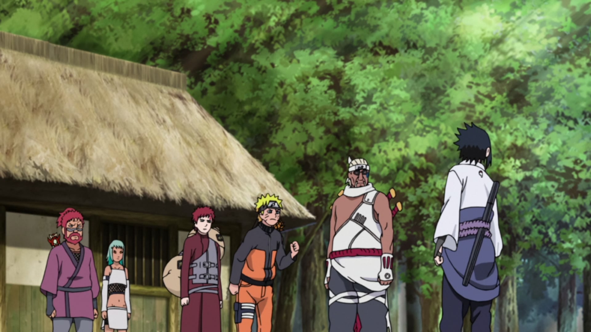 Naruto: Shippuden Ep 430: Killer Bee Rappuden: Part 2 @ 00:07:37