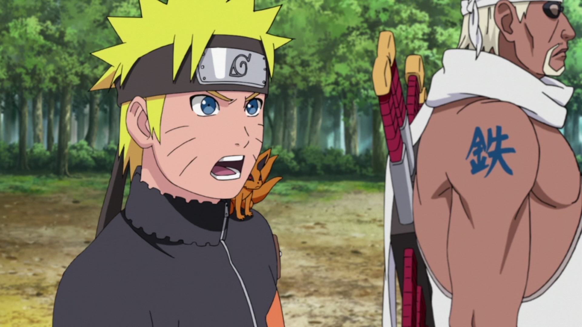 Naruto: Shippuden Ep 430: Killer Bee Rappuden: Part 2 @ 00:07:46