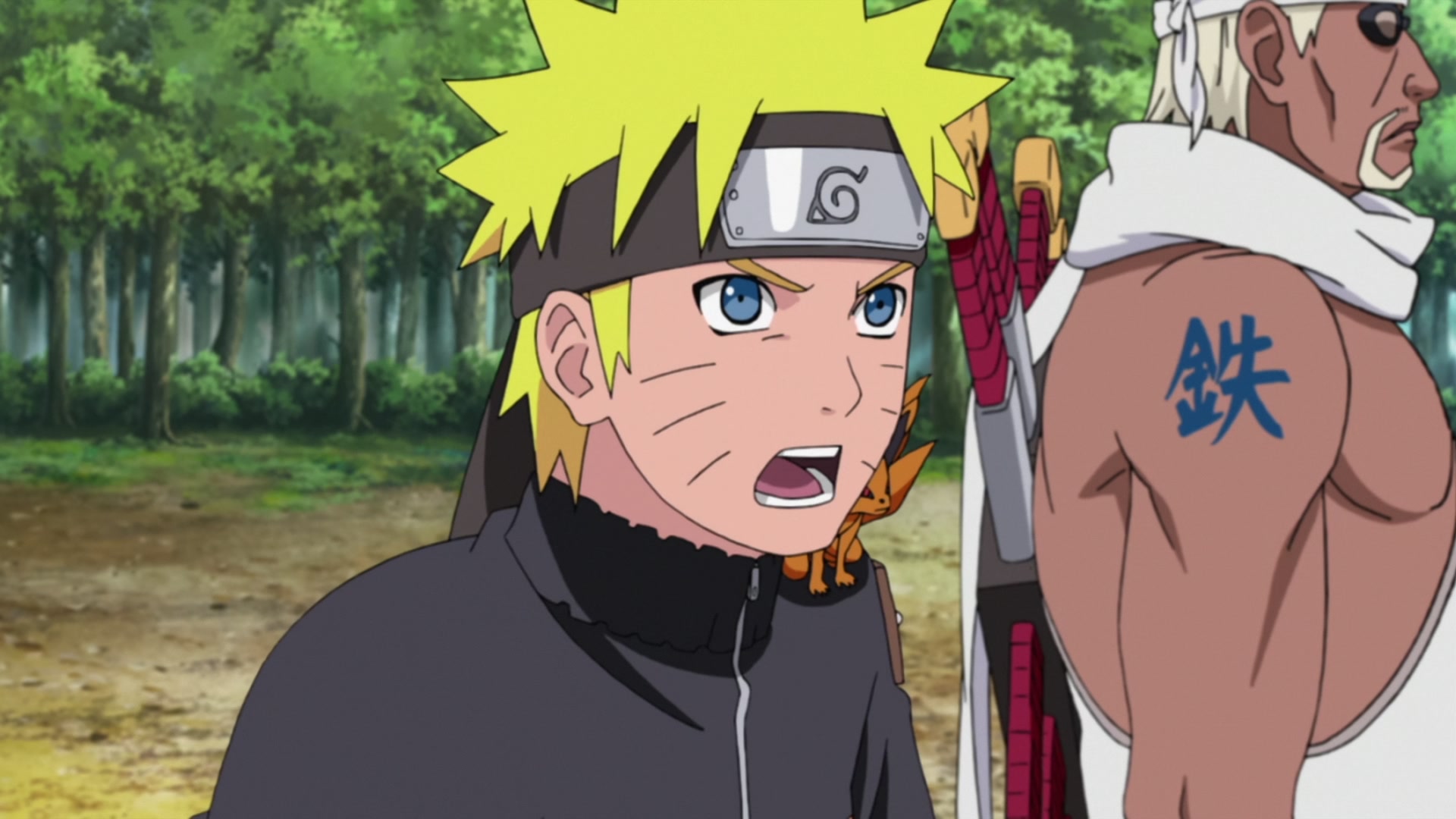 Naruto: Shippuden Ep 430: Killer Bee Rappuden: Part 2 @ 00:07:51