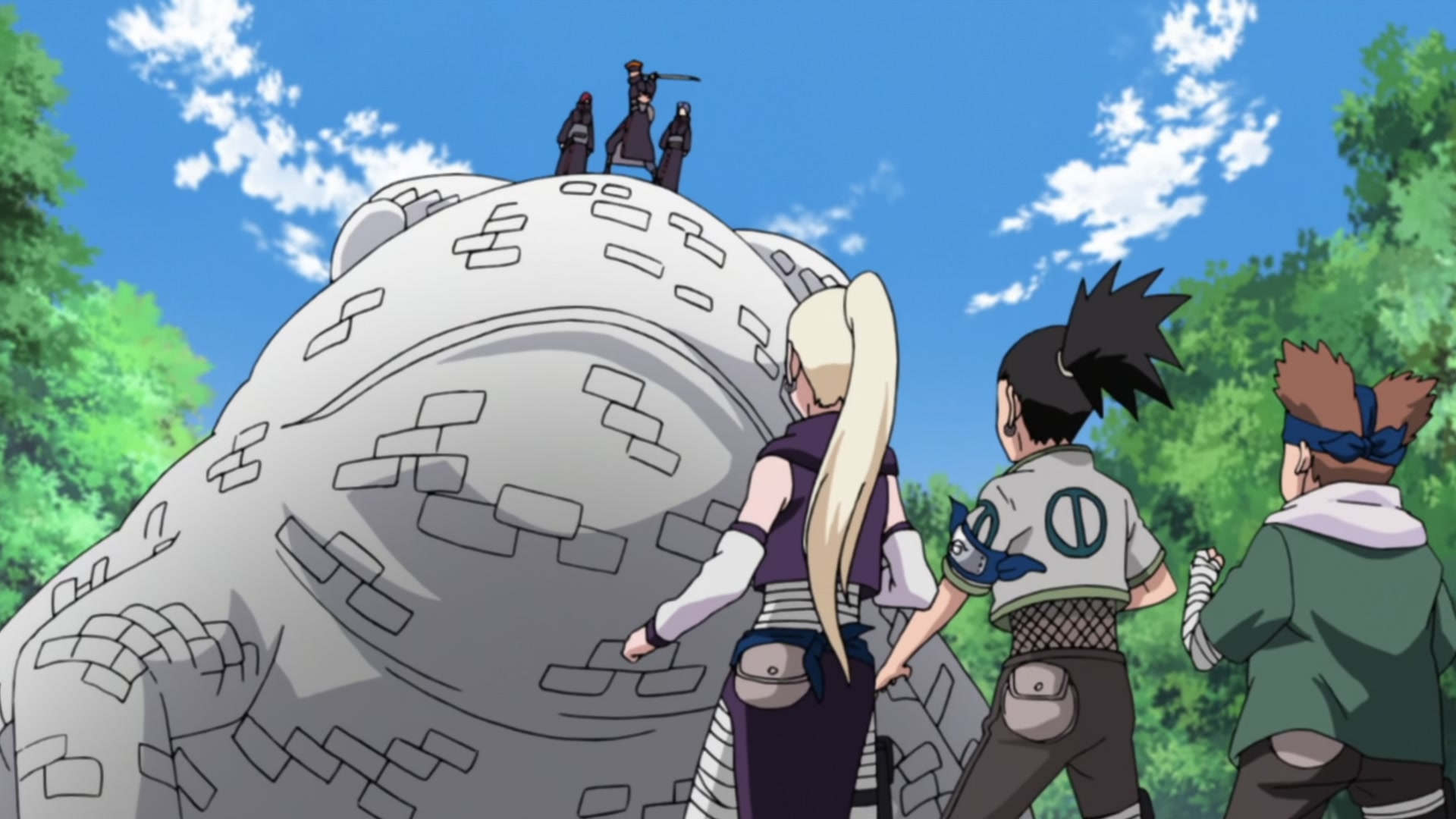 Naruto: Shippuden Ep 434: Team Jiraiya @ 00:03:18
