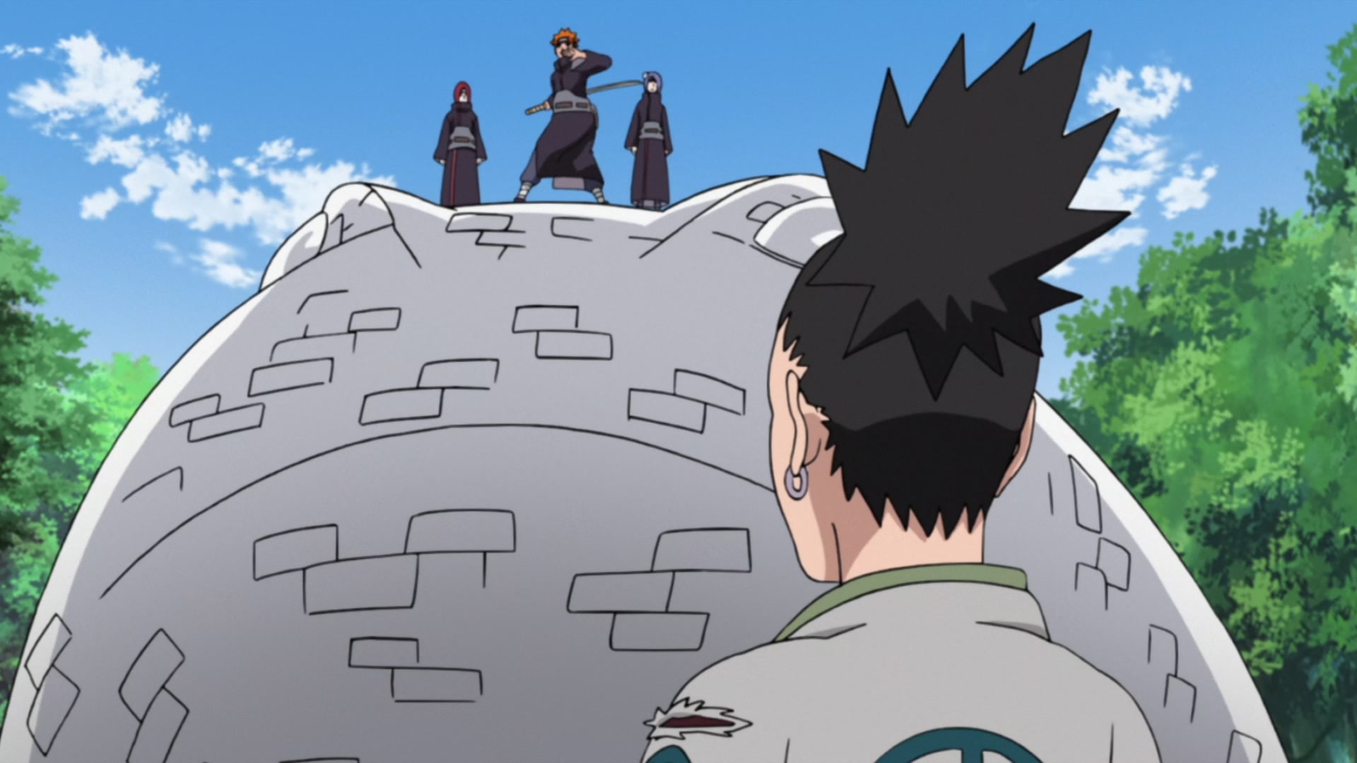 Naruto: Shippuden Ep 434: Team Jiraiya @ 00:03:51