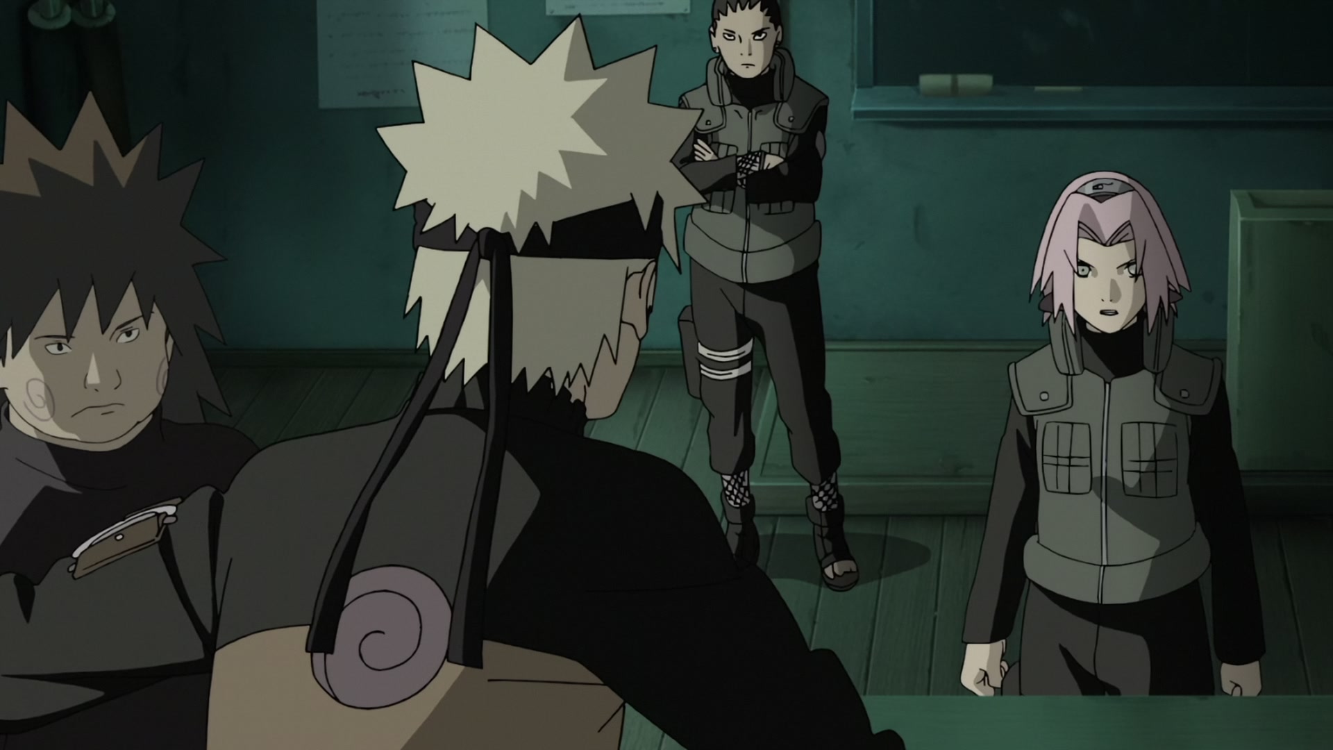 Naruto: Shippuden Ep 444: Leaving the Village @ 00:09:17