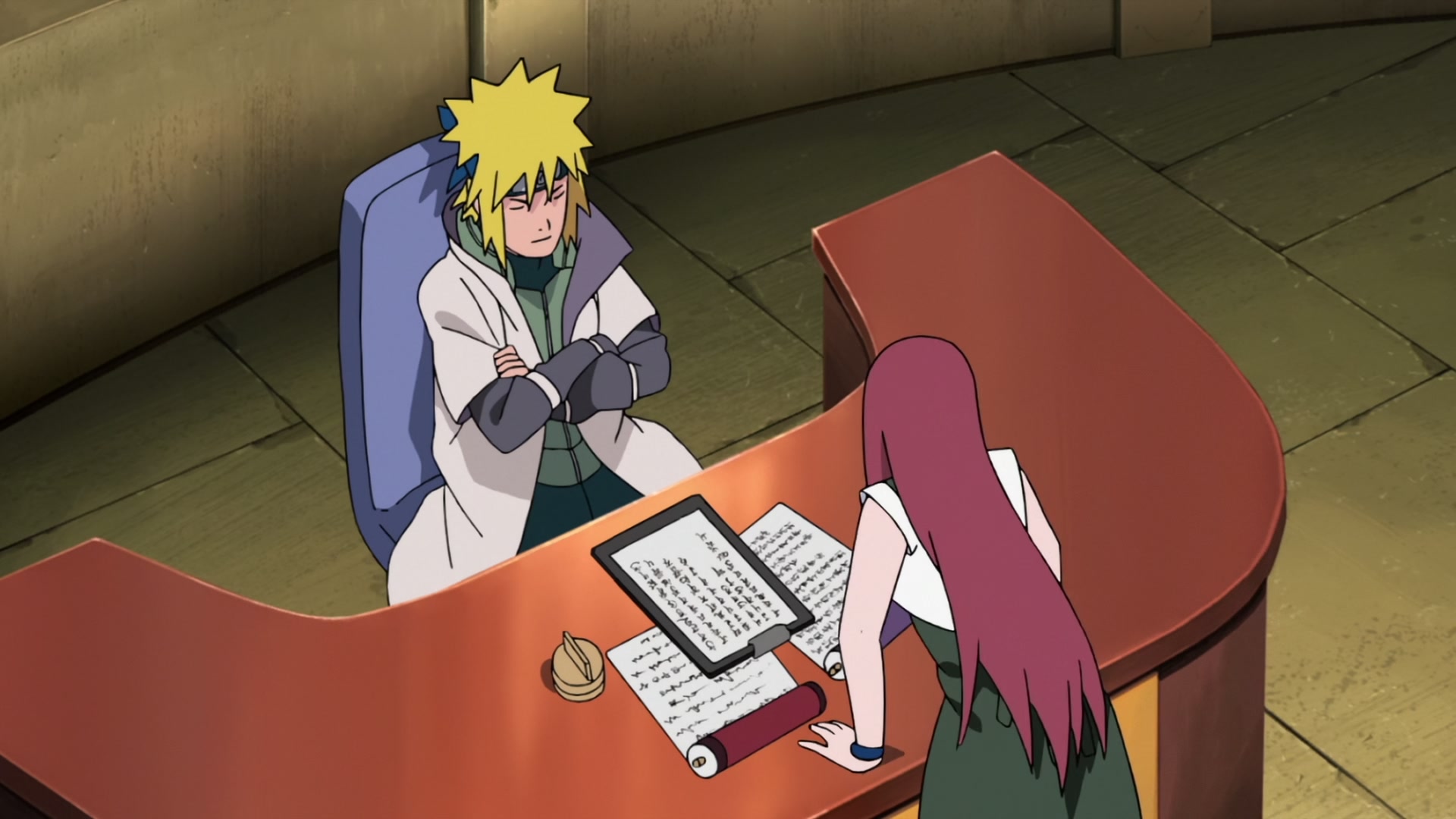 Naruto: Shippuden Ep 444: Leaving the Village @ 00:14:01