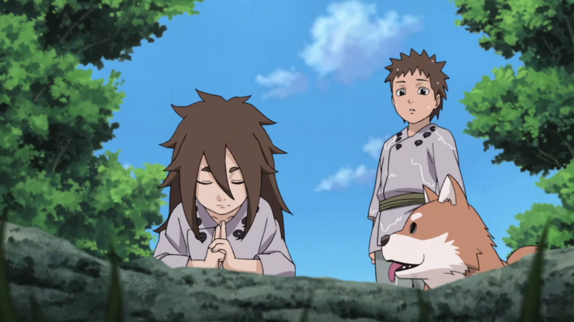 Naruto: Shippuden Ep 465: Asura and Indra @ 00:04:05
