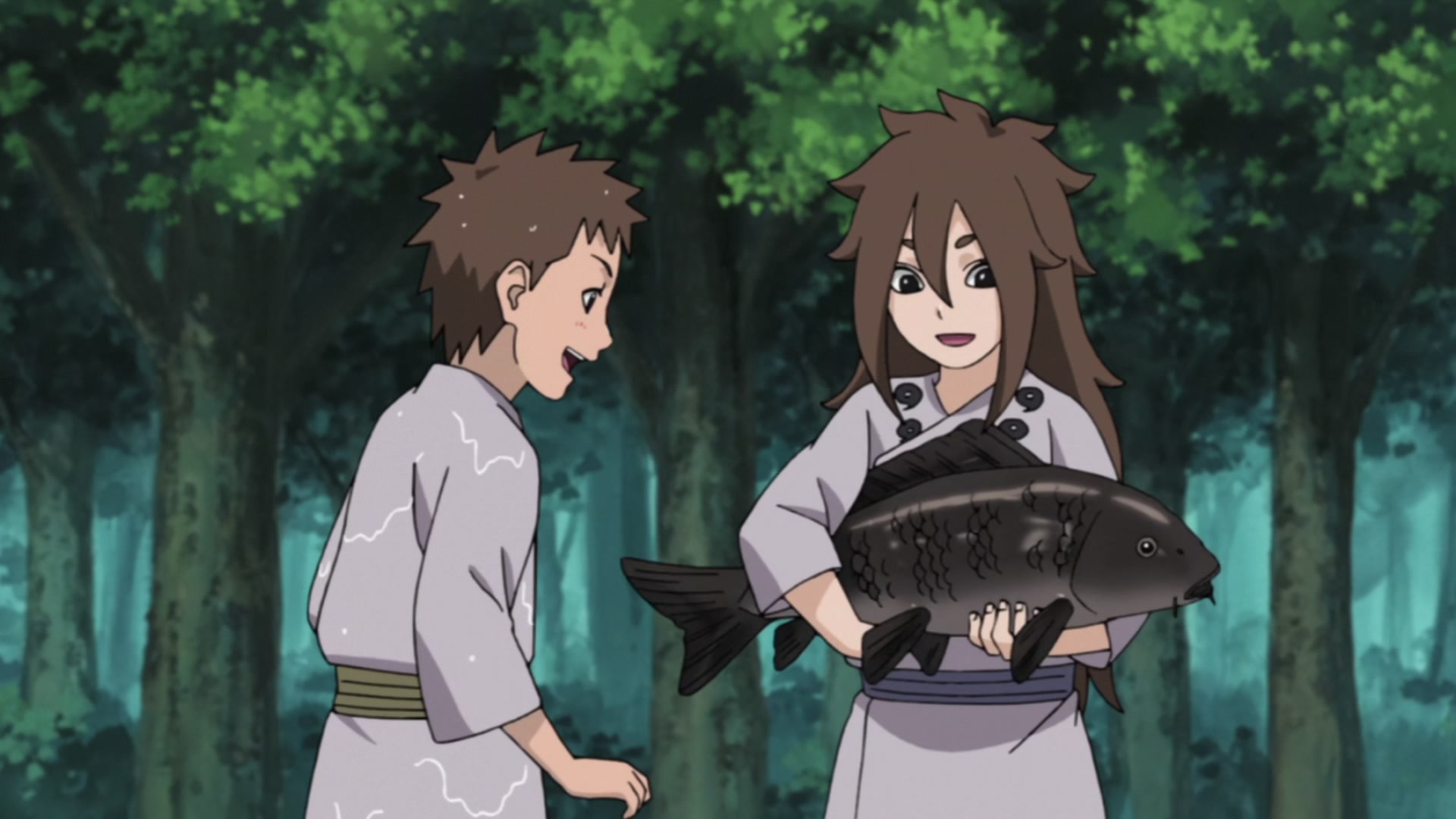 Naruto: Shippuden Ep 465: Asura and Indra @ 00:04:15