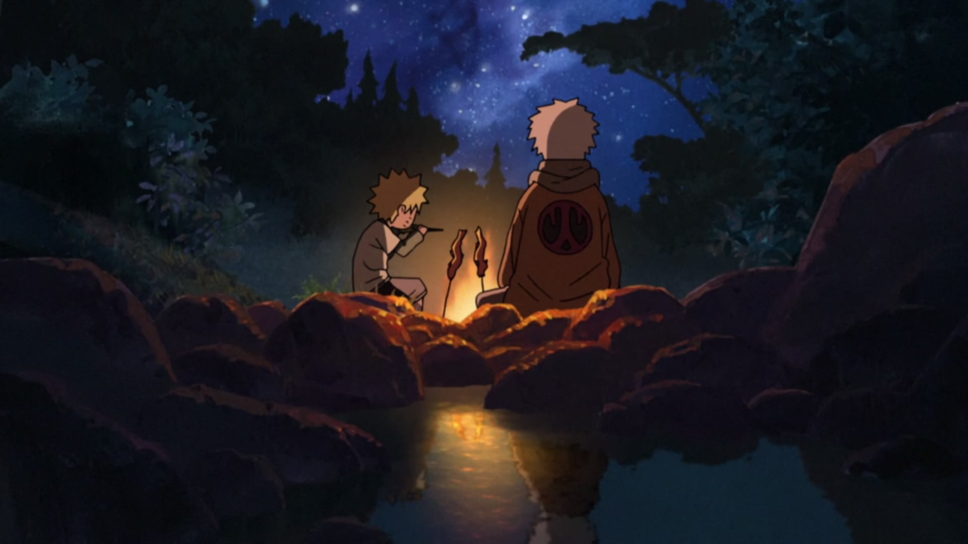 Naruto: Shippuden Ep 480: Naruto and Hinata @ 00:08:30