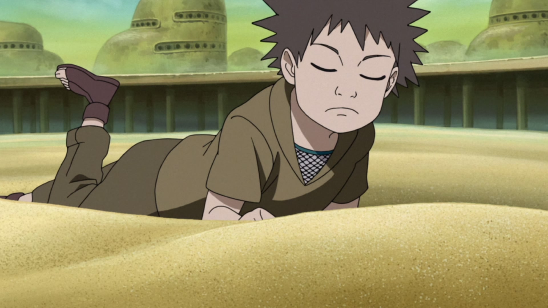 Naruto: Shippuden Ep 482: Gaara and Shikamaru @ 00:03:09