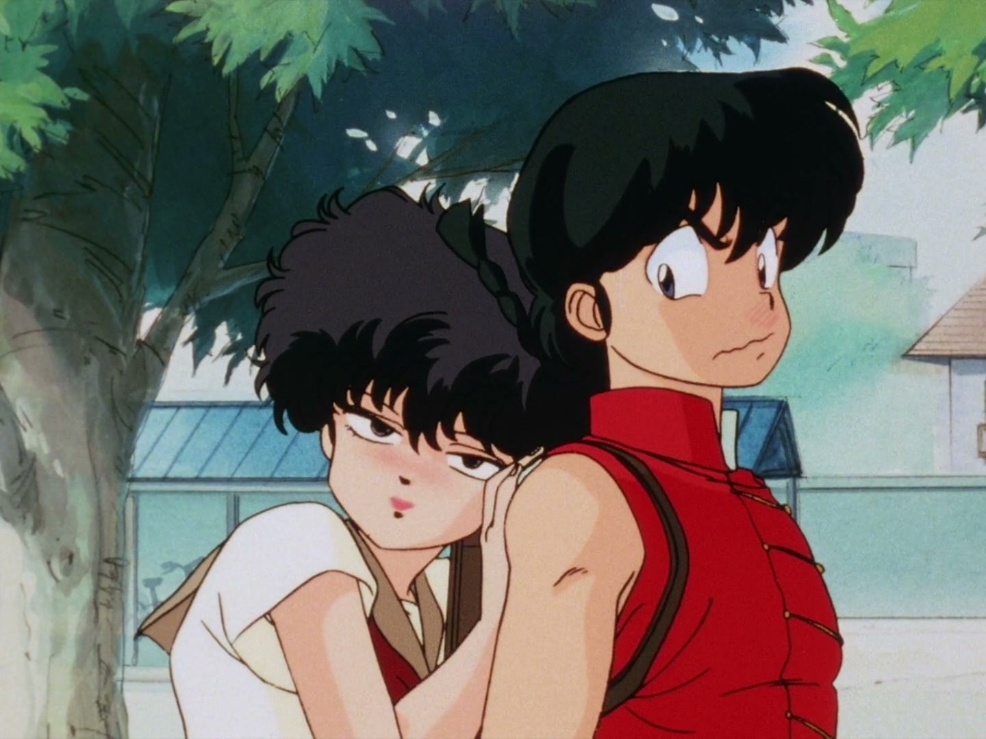 Ranma ½ Ep 12: A Woman's Love Is War! The Martial Arts Rhythmic Gymnastics Challenge! @ 00:02:58
