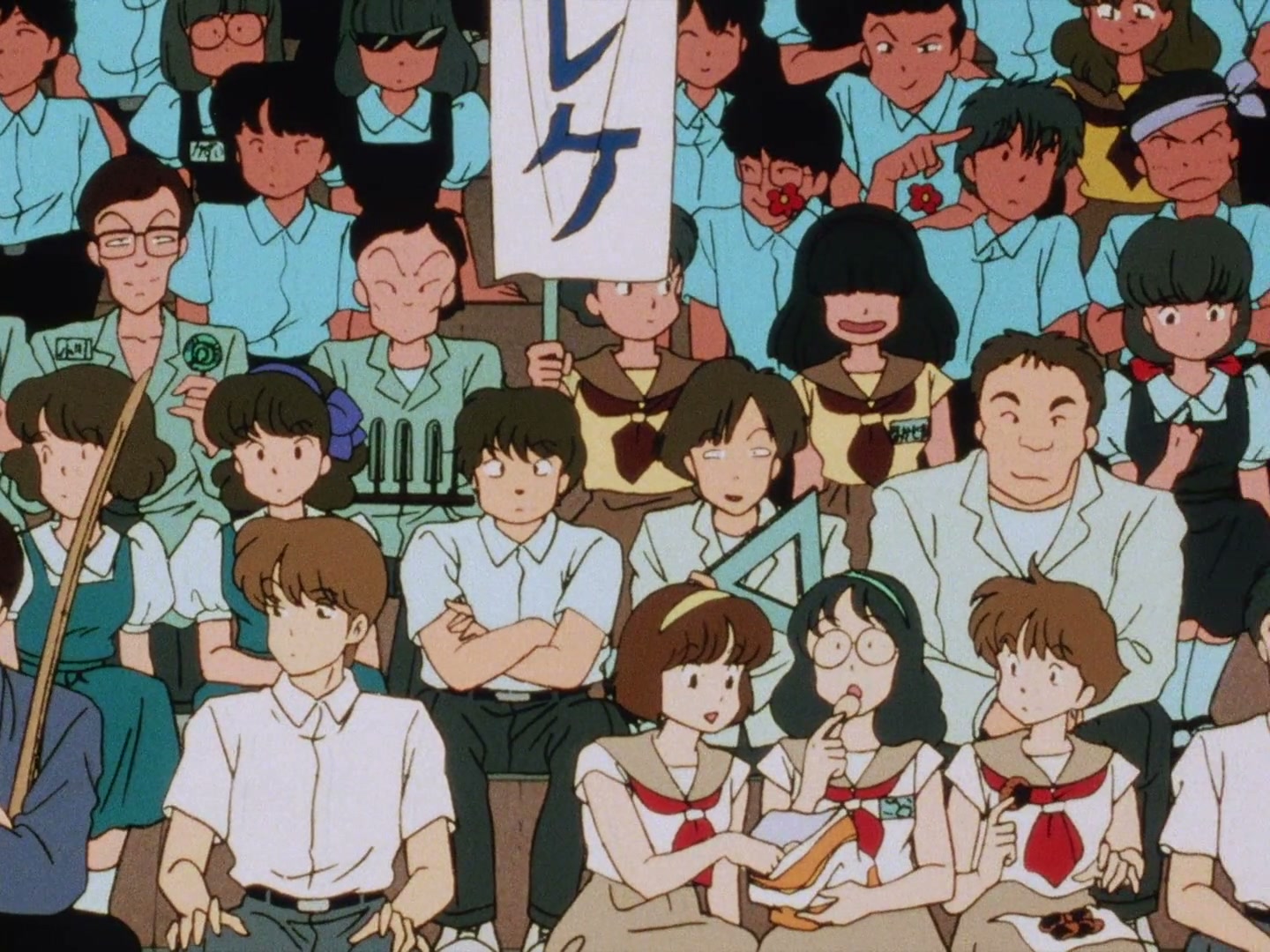 Ranma ½ Ep 13: A Tear in a Girl-Delinquent's Eye? The End of the Martial Arts Rhythmic Gymnastics Challenge! @ 00:02:15