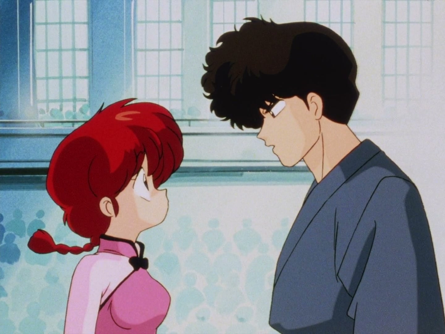 Ranma ½ Ep 13: A Tear in a Girl-Delinquent's Eye? The End of the Martial Arts Rhythmic Gymnastics Challenge! @ 00:05:09