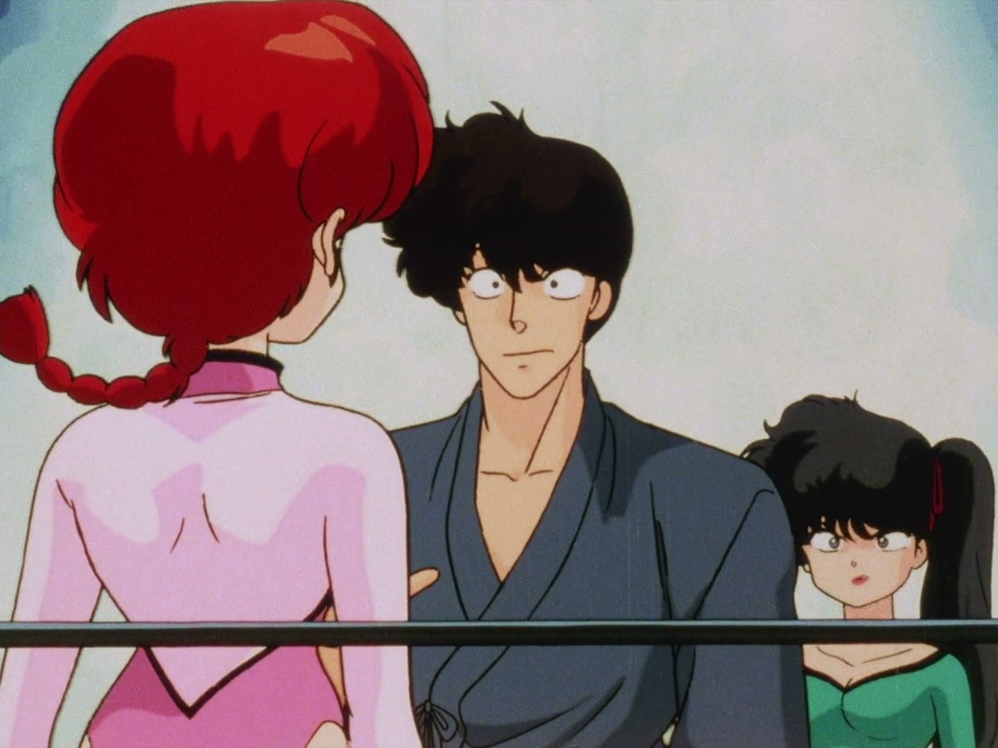 Ranma ½ Ep 13: A Tear in a Girl-Delinquent's Eye? The End of the Martial Arts Rhythmic Gymnastics Challenge! @ 00:05:34