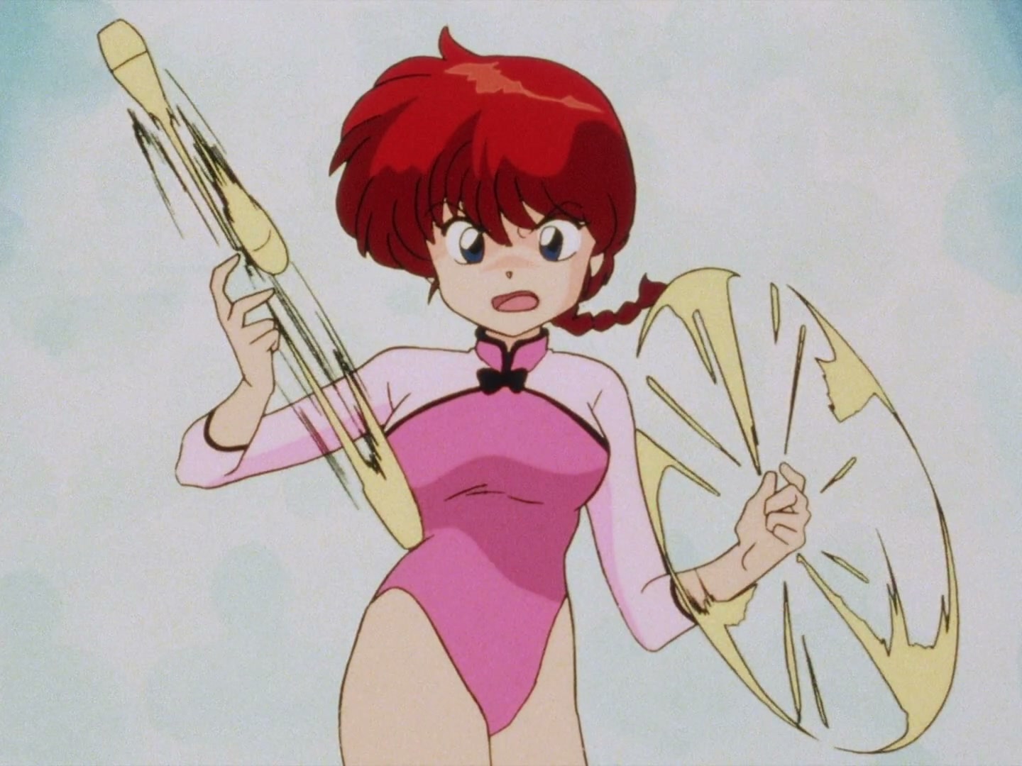 Ranma ½ Ep 13: A Tear in a Girl-Delinquent's Eye? The End of the Martial Arts Rhythmic Gymnastics Challenge! @ 00:06:15