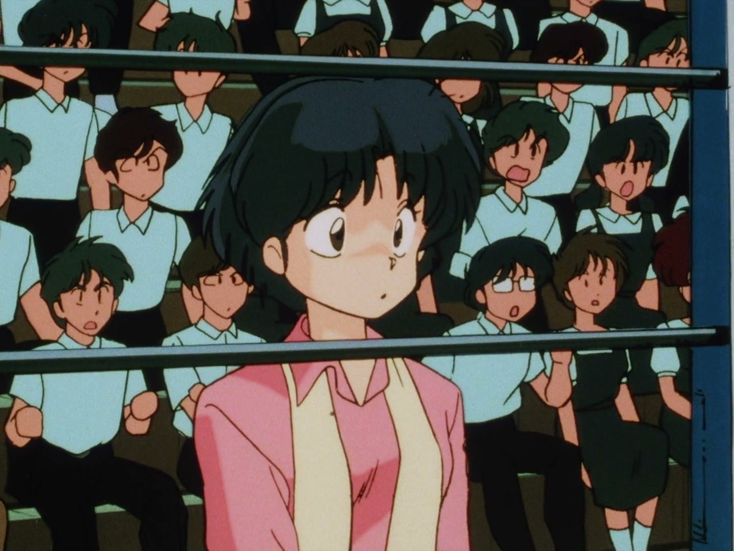 Ranma ½ Ep 13: A Tear in a Girl-Delinquent's Eye? The End of the Martial Arts Rhythmic Gymnastics Challenge! @ 00:07:05