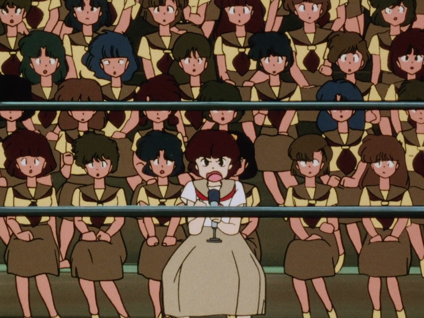 Ranma ½ Ep 13: A Tear in a Girl-Delinquent's Eye? The End of the Martial Arts Rhythmic Gymnastics Challenge! @ 00:09:51