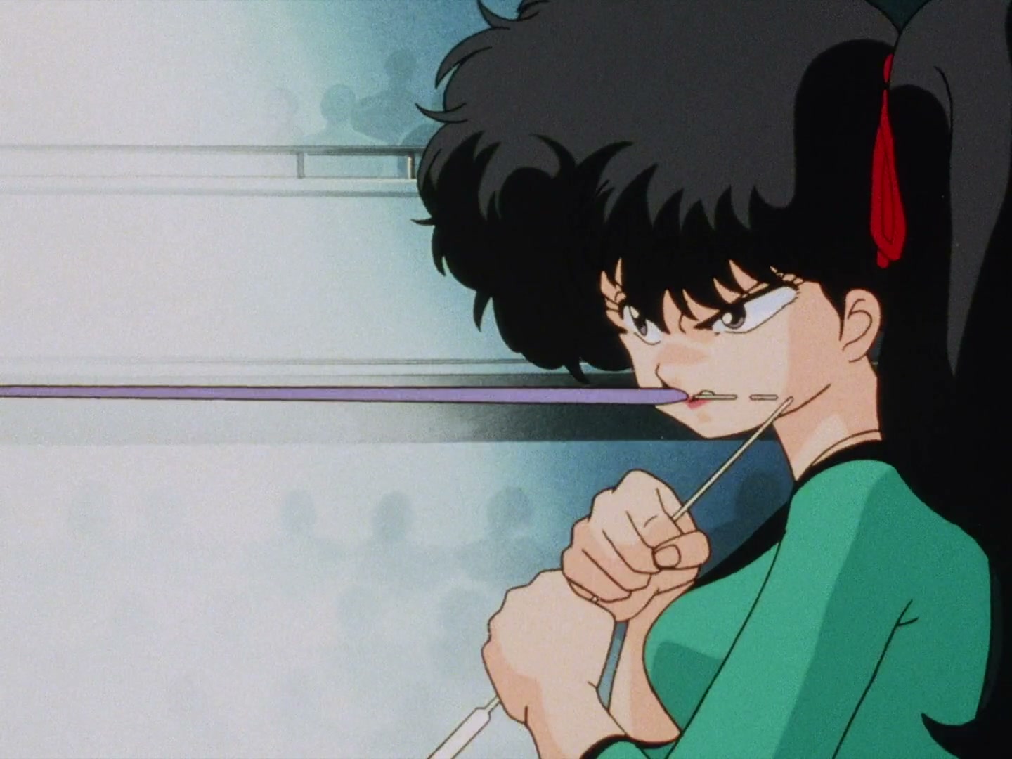 Ranma ½ Ep 13: A Tear in a Girl-Delinquent's Eye? The End of the Martial Arts Rhythmic Gymnastics Challenge! @ 00:10:49