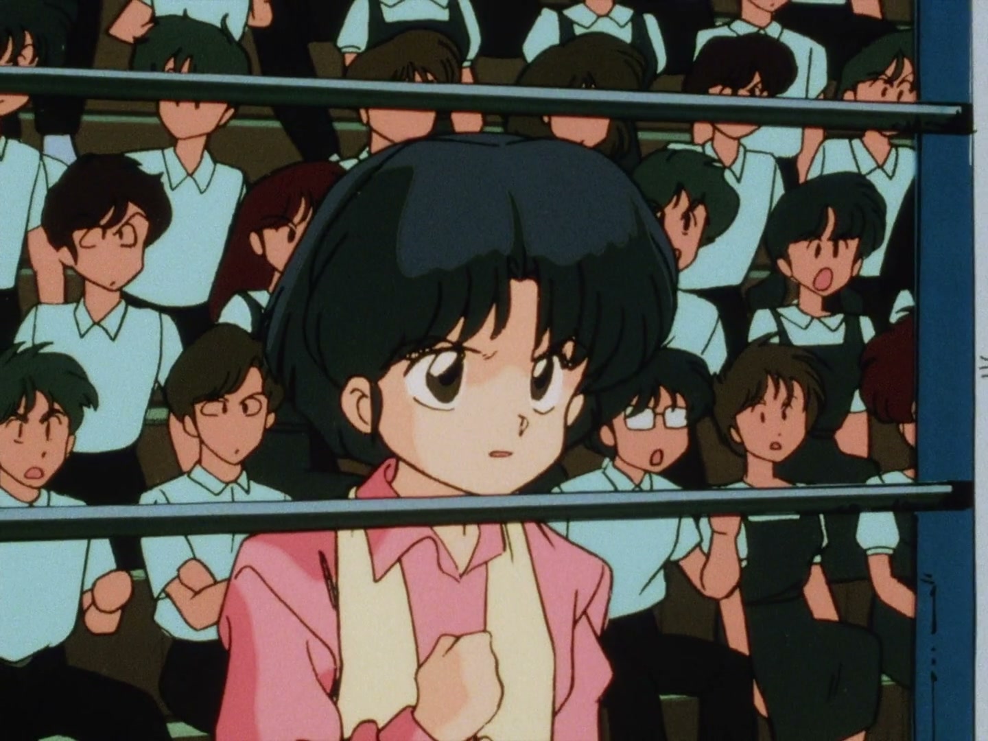Ranma ½ Ep 13: A Tear in a Girl-Delinquent's Eye? The End of the Martial Arts Rhythmic Gymnastics Challenge! @ 00:11:30