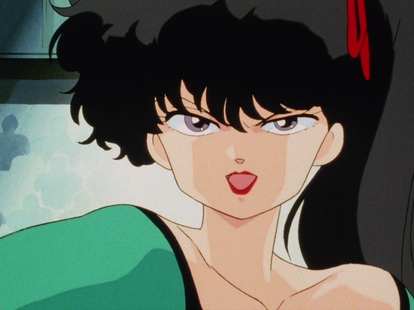 Ranma ½ Ep 13: A Tear in a Girl-Delinquent's Eye? The End of the Martial Arts Rhythmic Gymnastics Challenge! @ 00:12:03