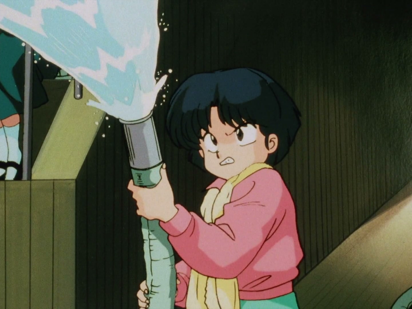 Ranma ½ Ep 13: A Tear in a Girl-Delinquent's Eye? The End of the Martial Arts Rhythmic Gymnastics Challenge! @ 00:12:53