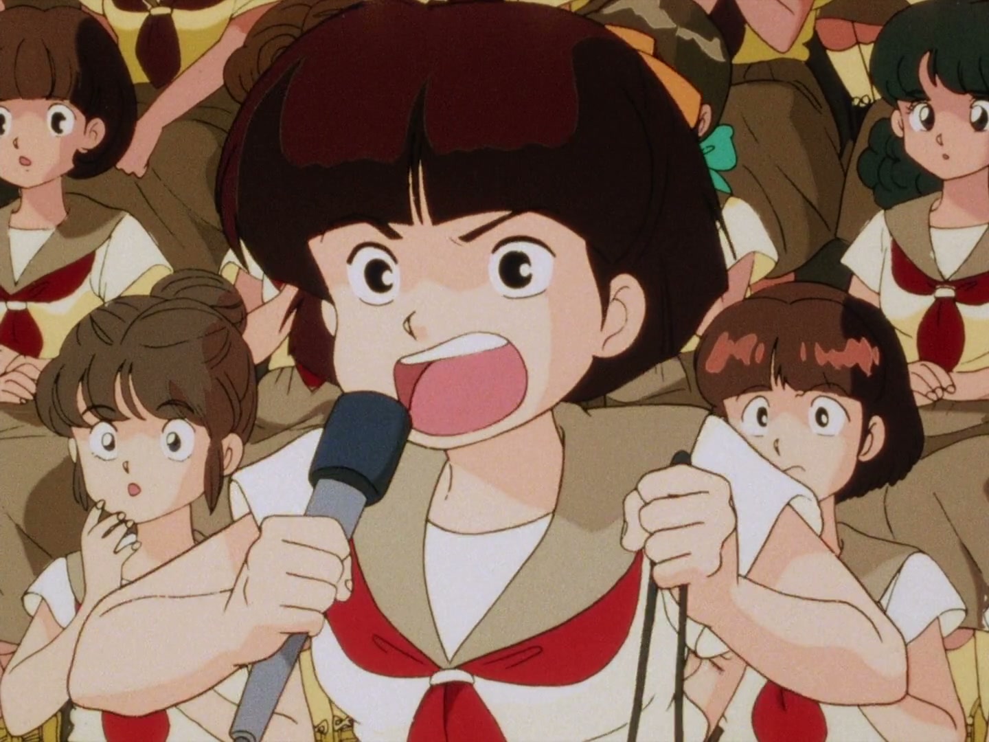 Ranma ½ Ep 13: A Tear in a Girl-Delinquent's Eye? The End of the Martial Arts Rhythmic Gymnastics Challenge! @ 00:12:57