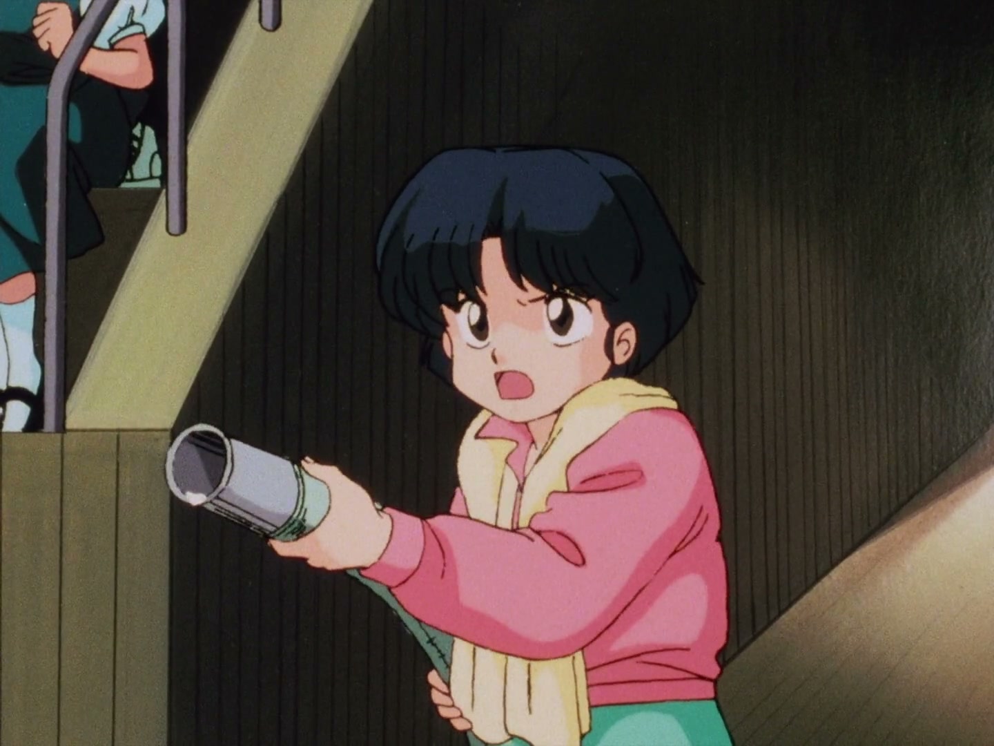Ranma ½ Ep 13: A Tear in a Girl-Delinquent's Eye? The End of the Martial Arts Rhythmic Gymnastics Challenge! @ 00:13:43