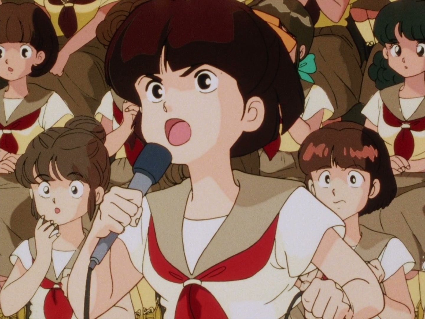 Ranma ½ Ep 13: A Tear in a Girl-Delinquent's Eye? The End of the Martial Arts Rhythmic Gymnastics Challenge! @ 00:15:55