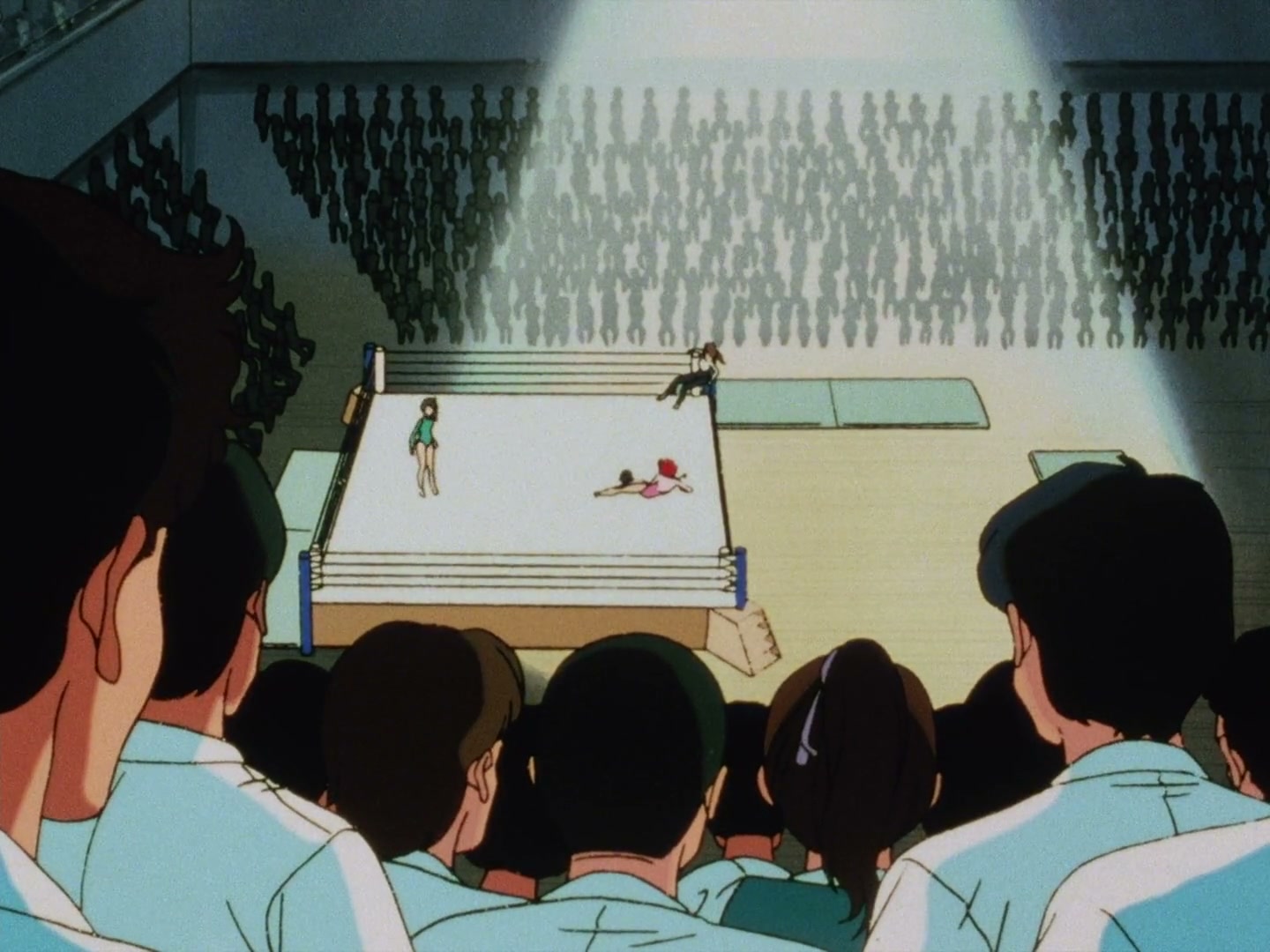 Ranma ½ Ep 13: A Tear in a Girl-Delinquent's Eye? The End of the Martial Arts Rhythmic Gymnastics Challenge! @ 00:16:03