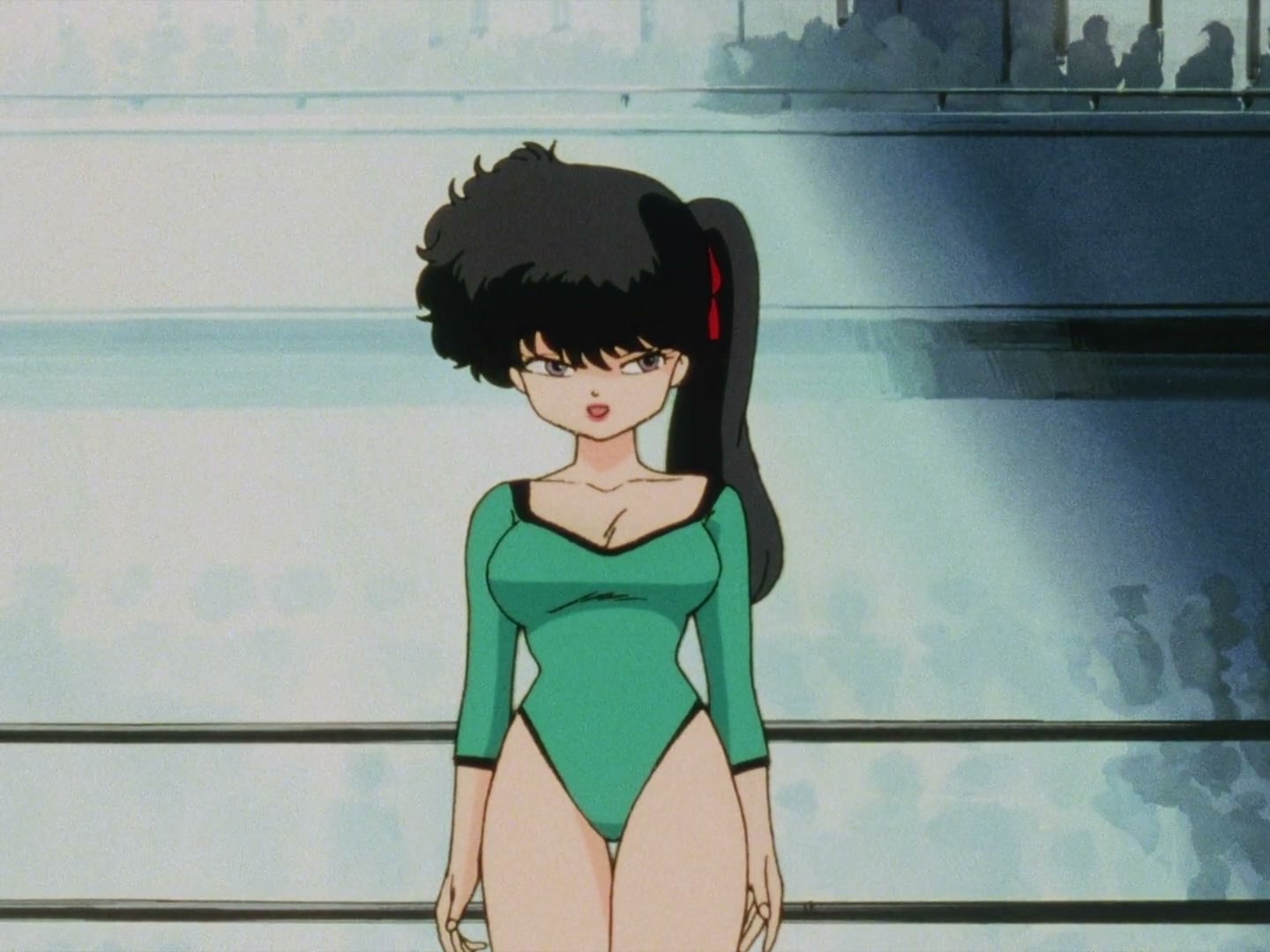 Ranma ½ Ep 13: A Tear in a Girl-Delinquent's Eye? The End of the Martial Arts Rhythmic Gymnastics Challenge! @ 00:16:12