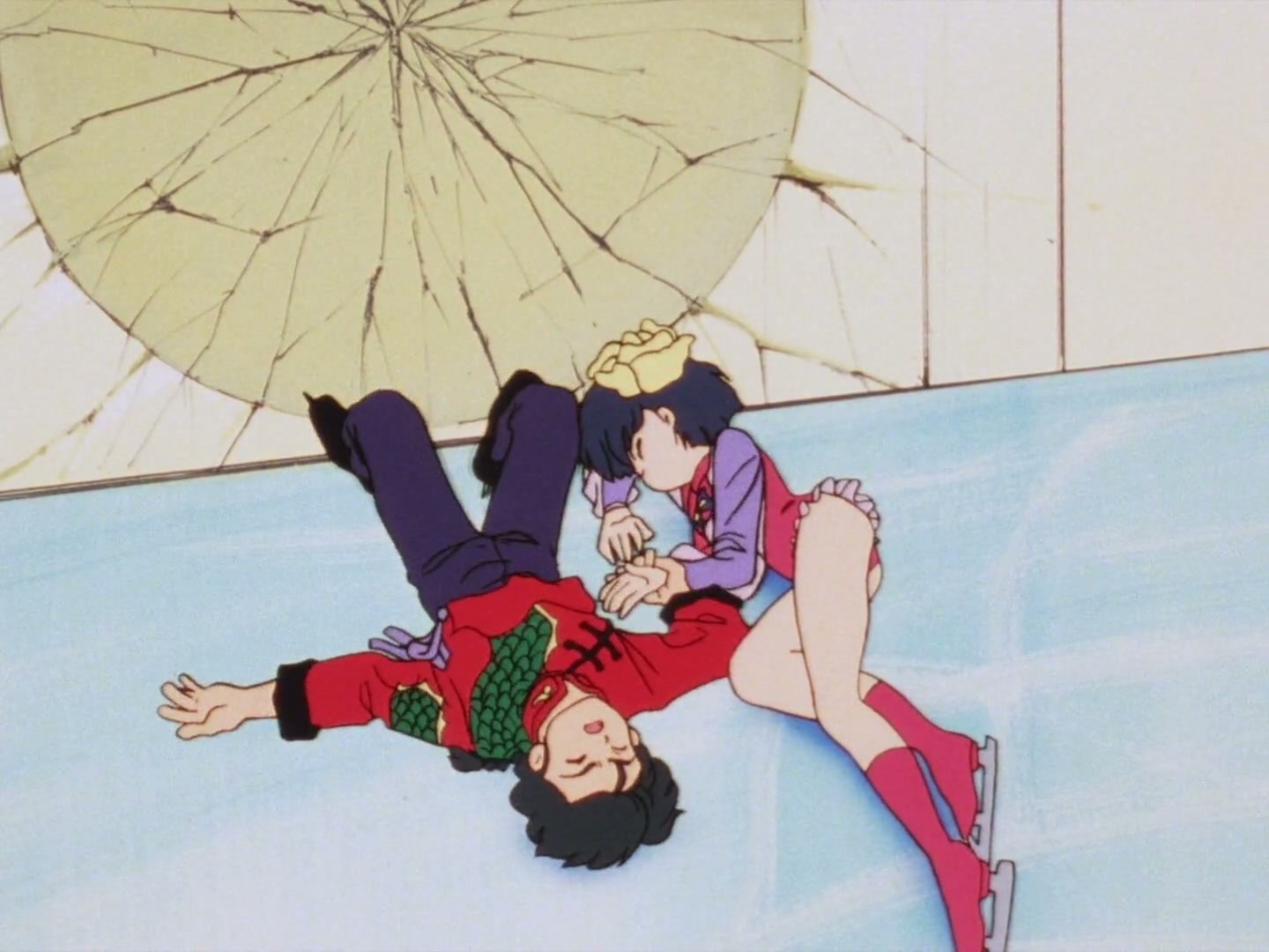 Ranma ½ Ep 21: P-Chan Explodes! The Icy Fountain of Love! @ 00:05:00