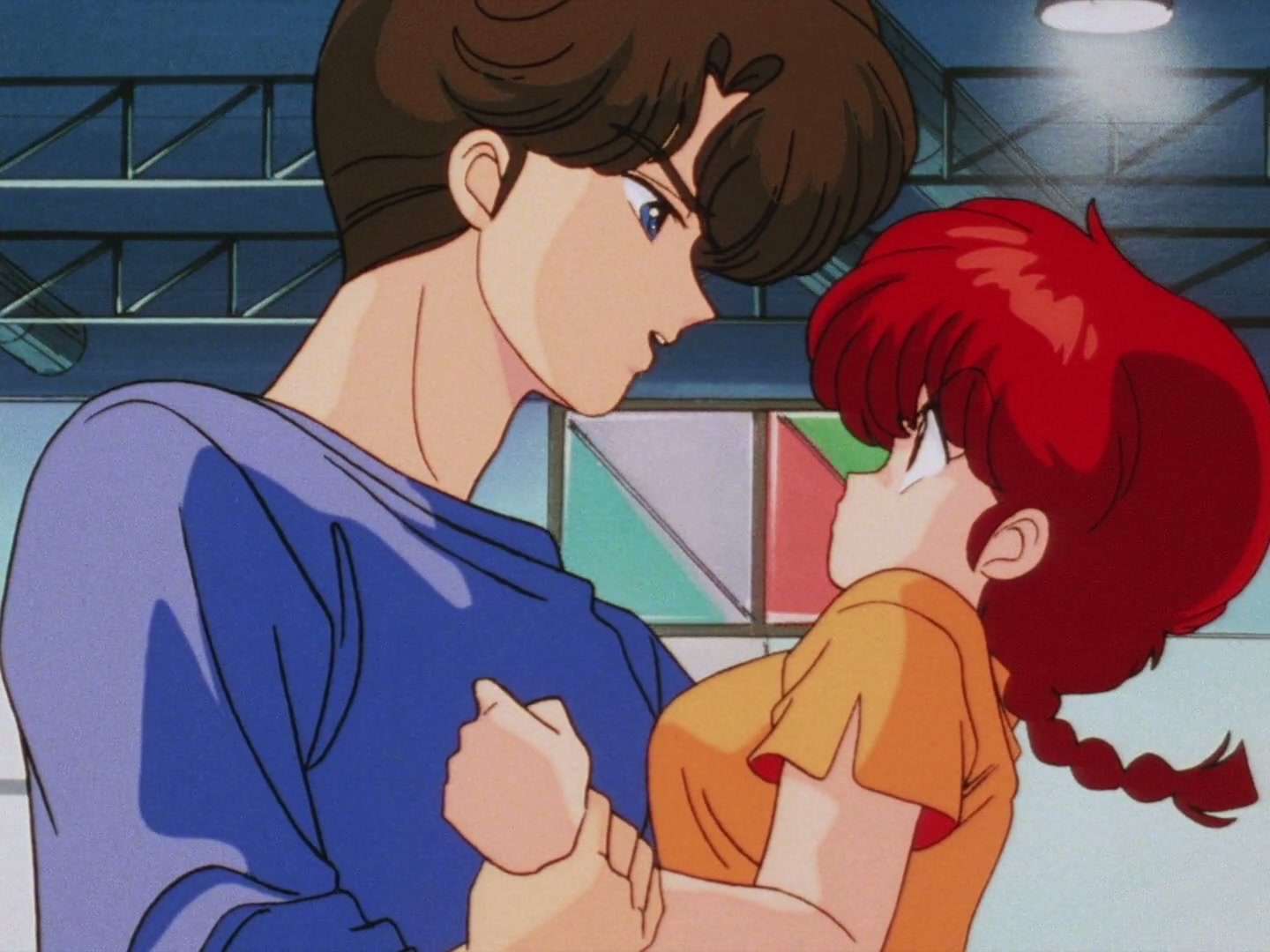 Ranma ½ Ep 21: P-Chan Explodes! The Icy Fountain of Love! @ 00:08:35