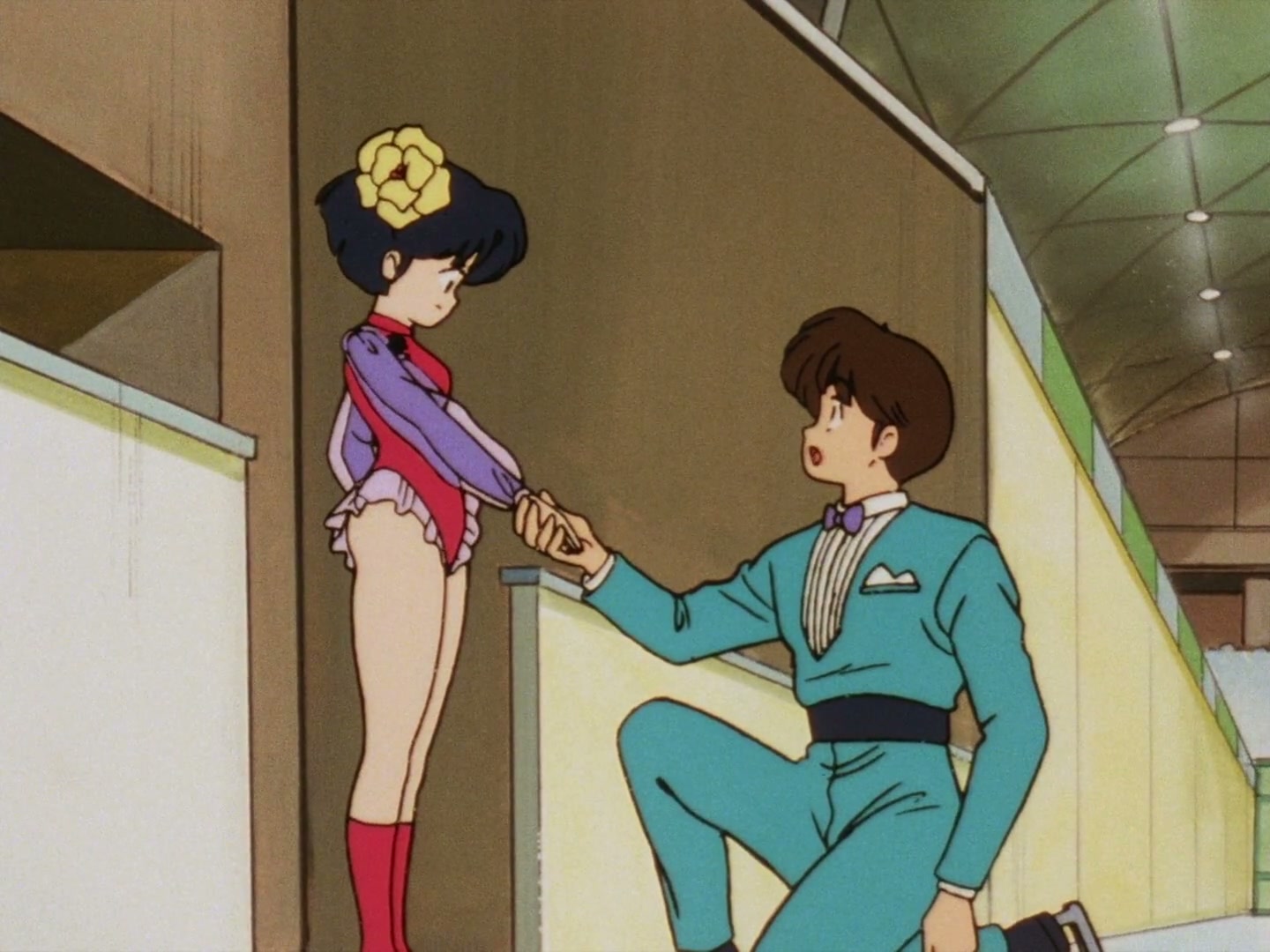 Ranma ½ Ep 21: P-Chan Explodes! The Icy Fountain of Love! @ 00:10:45