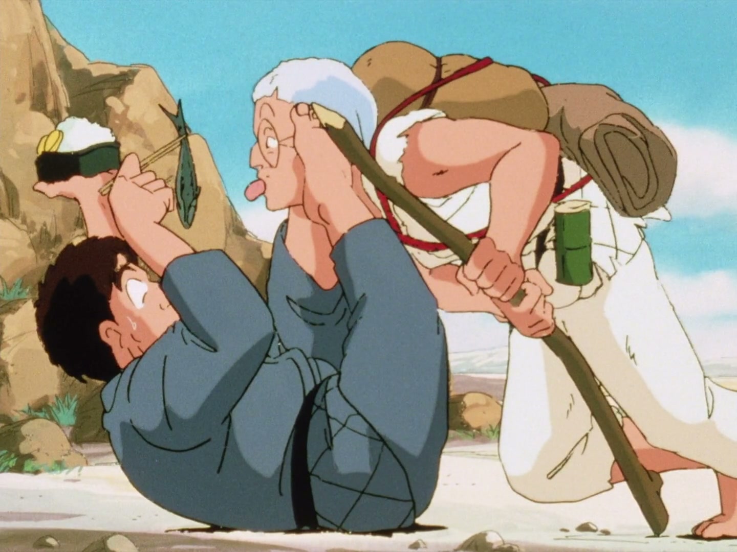 Ranma ½ Ep 22: Clash of the Delivery Girls! The Martial Arts Takeout Race @ 00:01:58