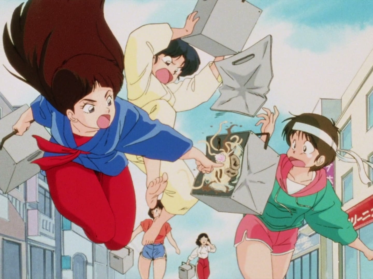 Ranma ½ Ep 22: Clash of the Delivery Girls! The Martial Arts Takeout Race @ 00:13:46