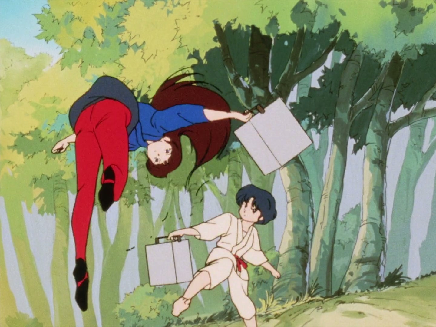 Ranma ½ Ep 22: Clash of the Delivery Girls! The Martial Arts Takeout Race @ 00:14:35