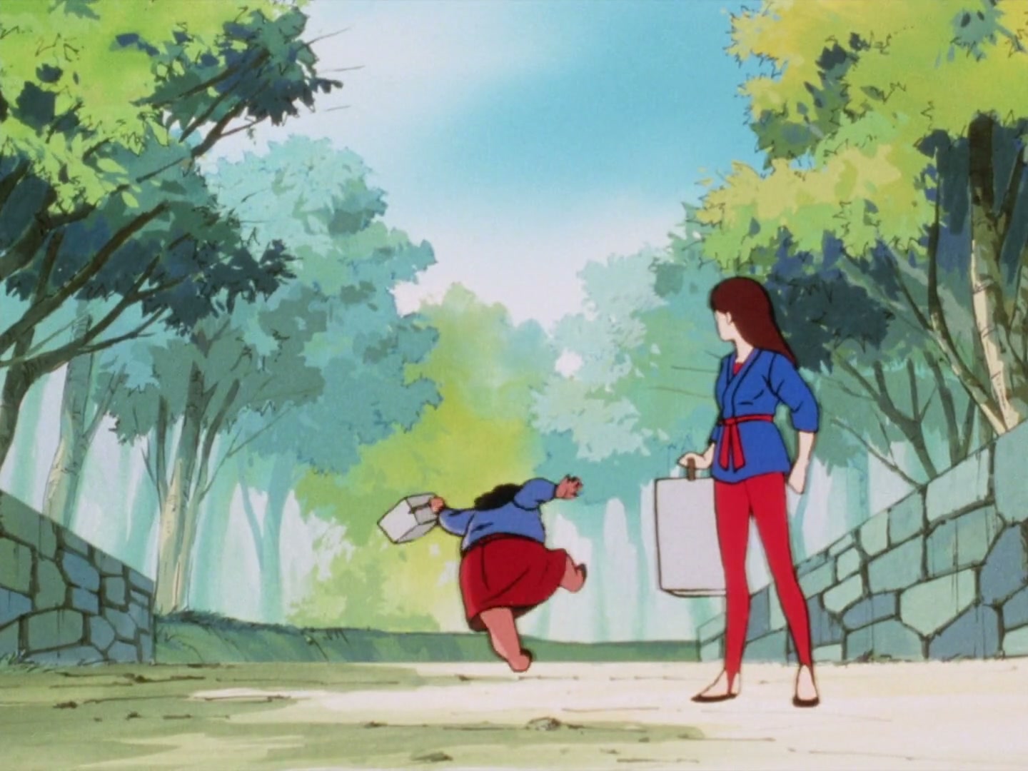 Ranma ½ Ep 22: Clash of the Delivery Girls! The Martial Arts Takeout Race @ 00:15:04