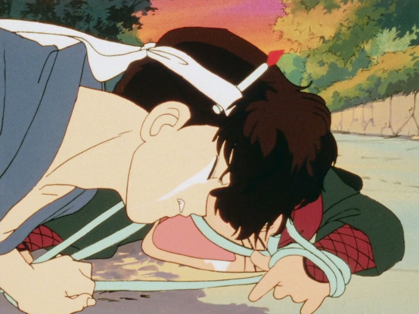 Ranma ½ Ep 24: This Ol' Gal's the Leader of the Amazon Tribe! @ 00:04:50