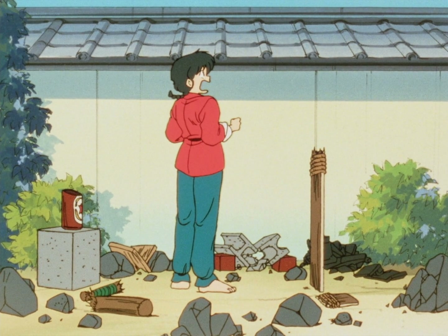 Ranma ½ Ep 24: This Ol' Gal's the Leader of the Amazon Tribe! @ 00:09:20
