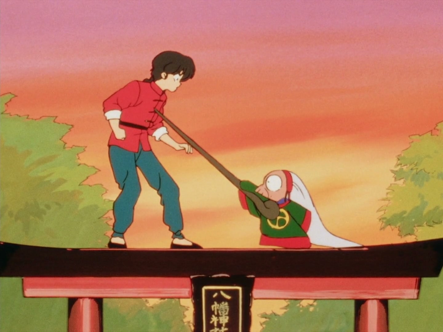 Ranma ½ Ep 24: This Ol' Gal's the Leader of the Amazon Tribe! @ 00:19:22