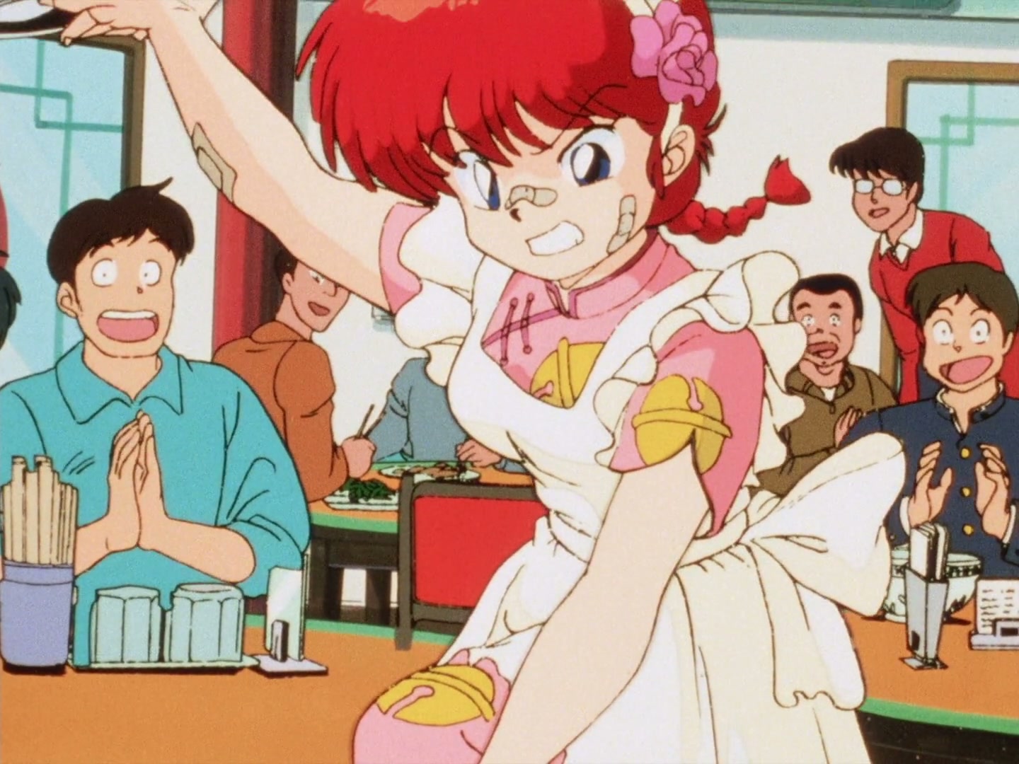 Ranma ½ Ep 25: Behold! The "Chestnuts Roasting on an Open Fire" Technique! @ 00:08:15
