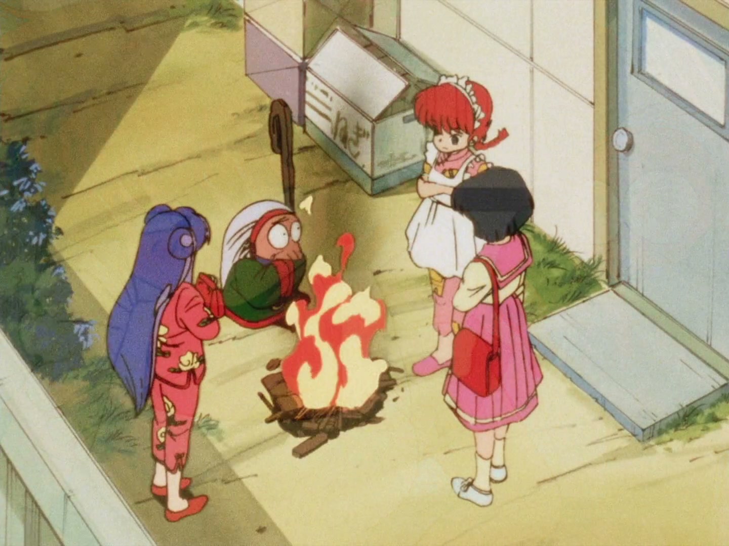 Ranma ½ Ep 25: Behold! The "Chestnuts Roasting on an Open Fire" Technique! @ 00:09:33