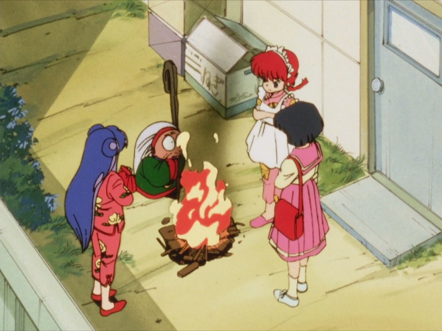 Ranma ½ Ep 25: Behold! The "Chestnuts Roasting on an Open Fire" Technique! @ 00:09:37